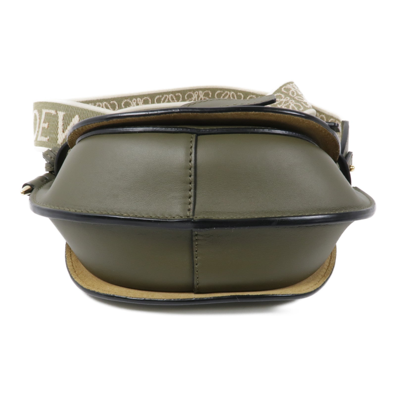 LOEWE 牛皮皮革Gate Mini金扣肩背袋