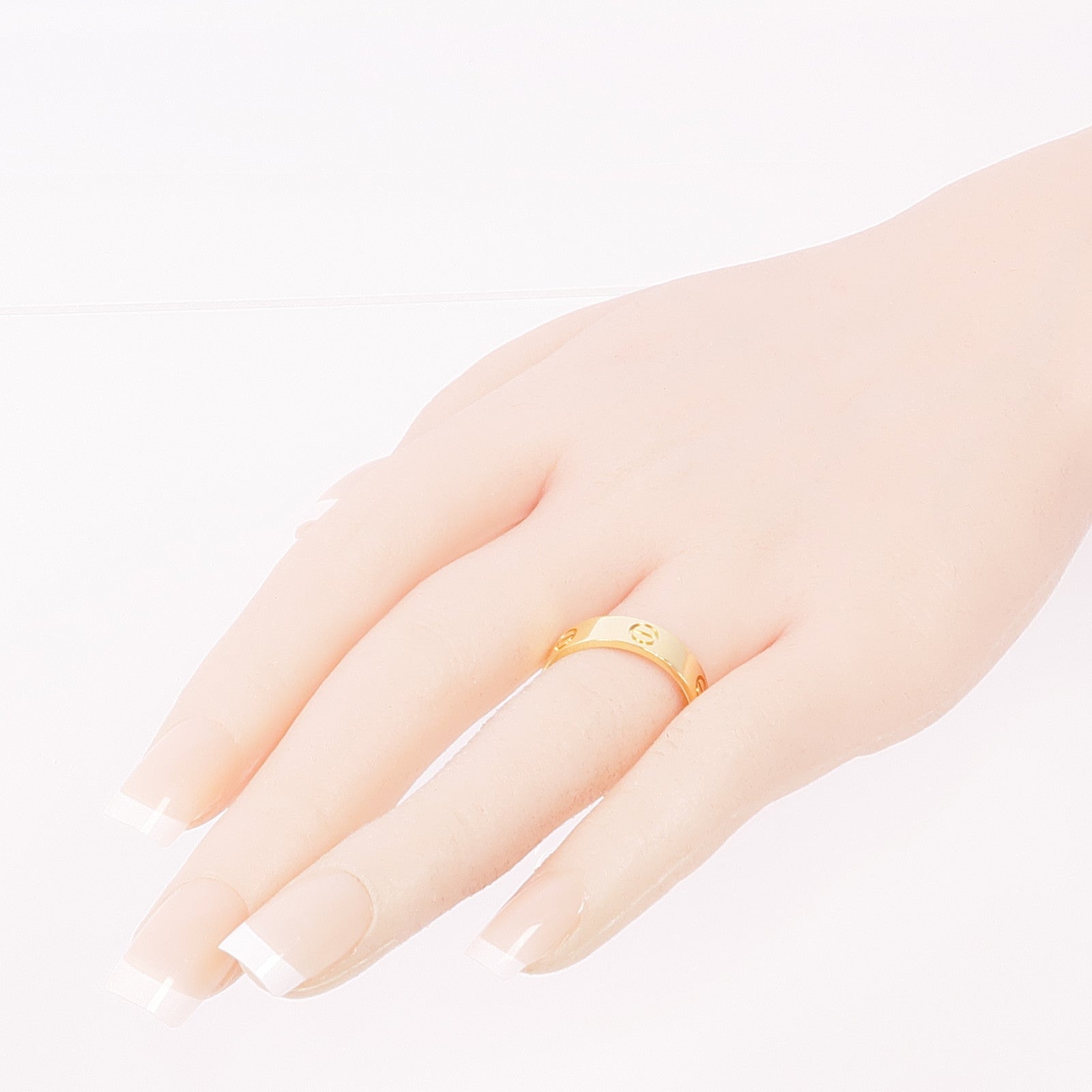 CARTIER 18K黃金Love Ring戒指Cartier#59/US#8.75