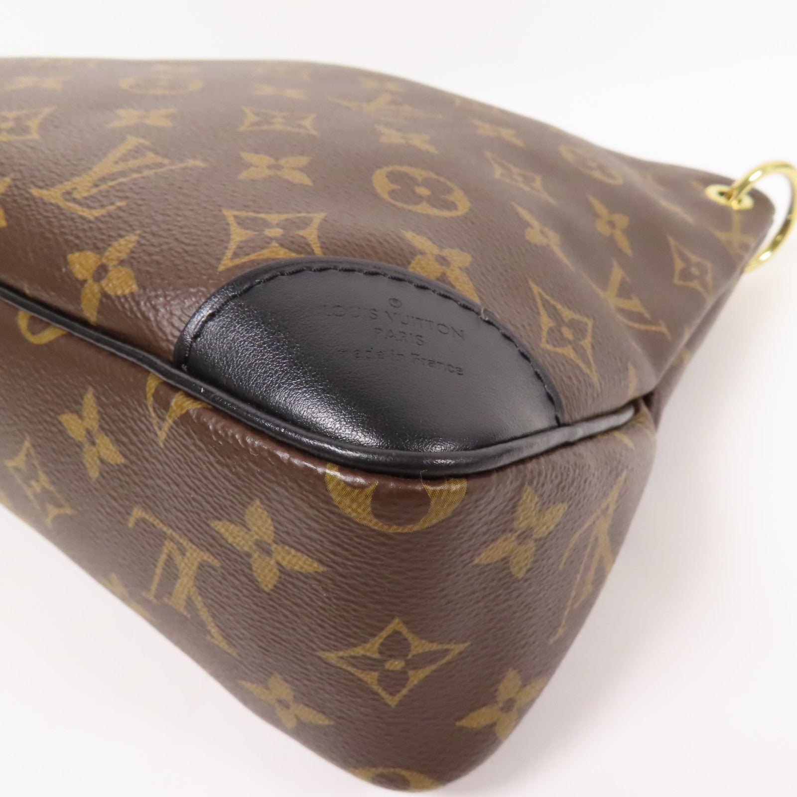LOUIS VUITTON Monogram Odeon 金扣肩背袋