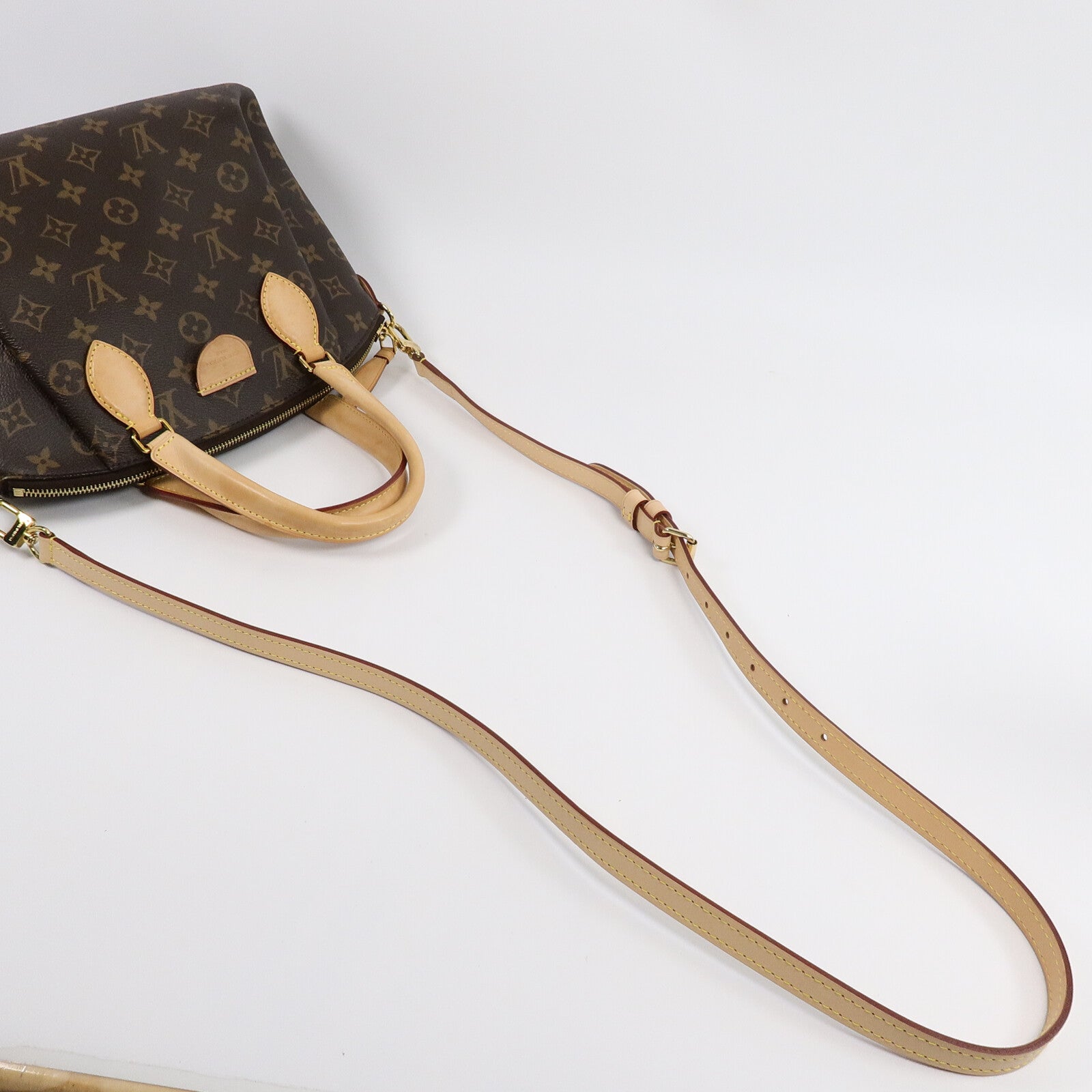 LOUIS VUITTON Monogram Rivoli PM手挽肩背兩用袋