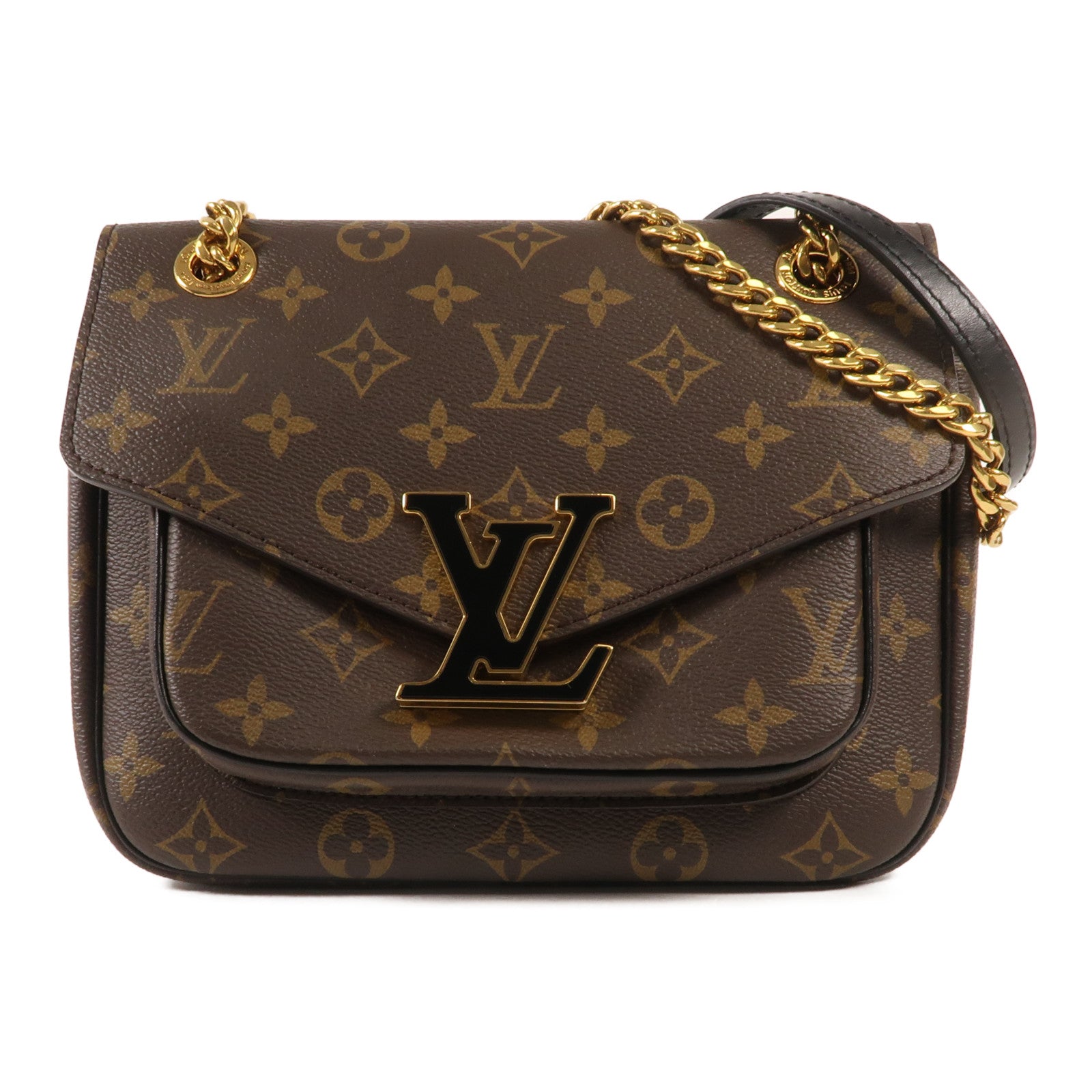 LOUIS VUITTON Monogram Passy金扣肩背袋