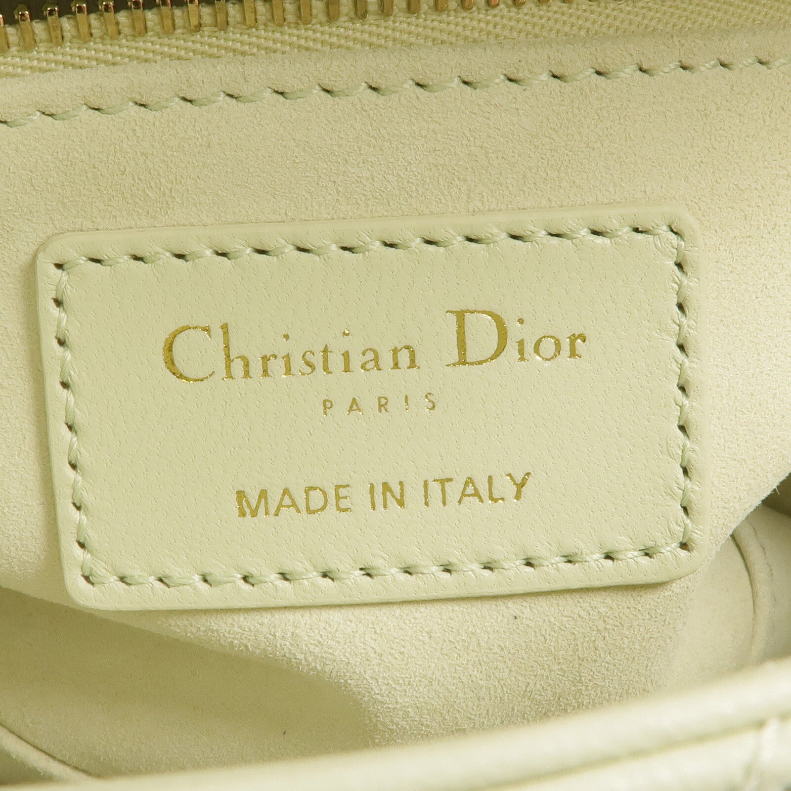 Dior 羊皮皮革Mini Lady Dior Bag金扣鏈帶肩背袋