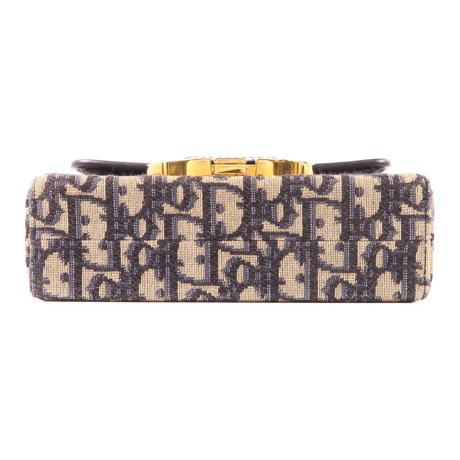 Dior 帆布30 Montaigne金扣肩背袋