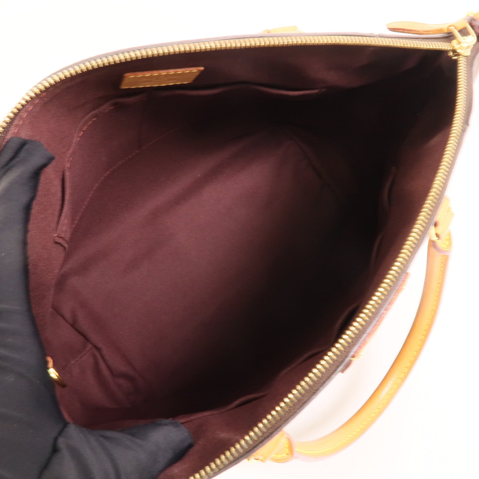 LOUIS VUITTON Monogram Turenne MM金扣手挽肩背兩用袋棕色