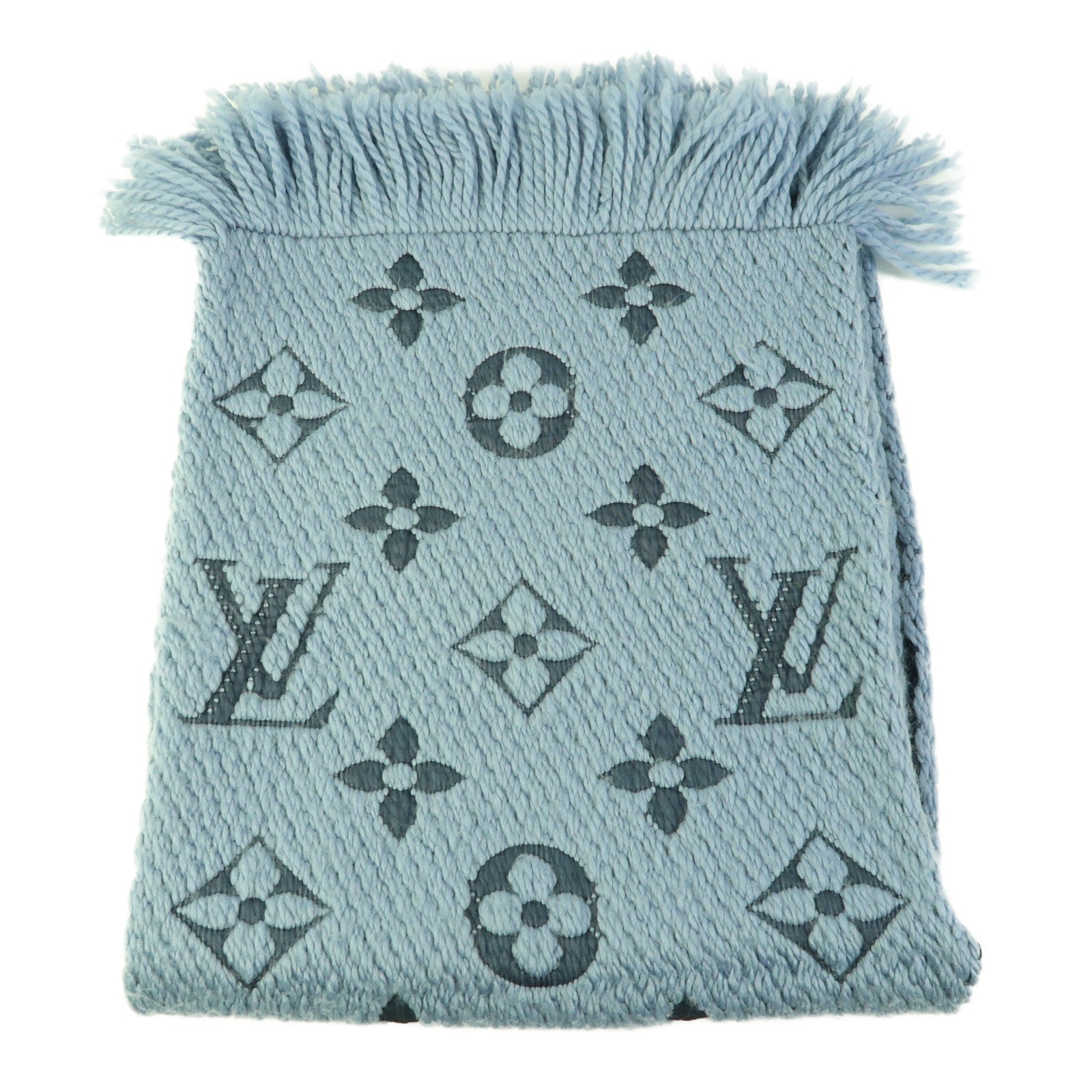 LOUIS VUITTON 羊毛/絲質Scarf圍巾