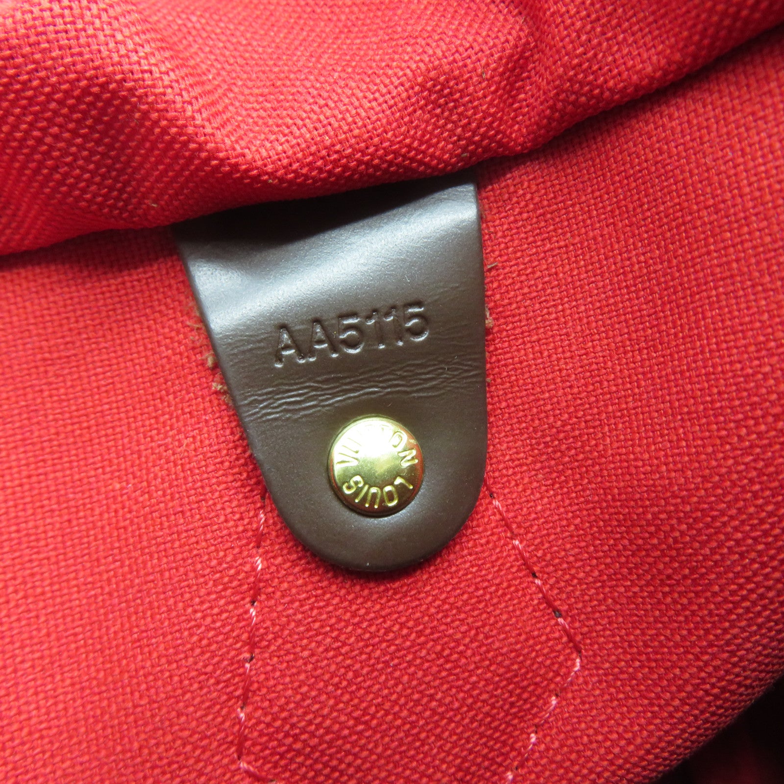 LOUIS VUITTON 【激減優惠】Damier Speedy 30金扣手挽袋啡色