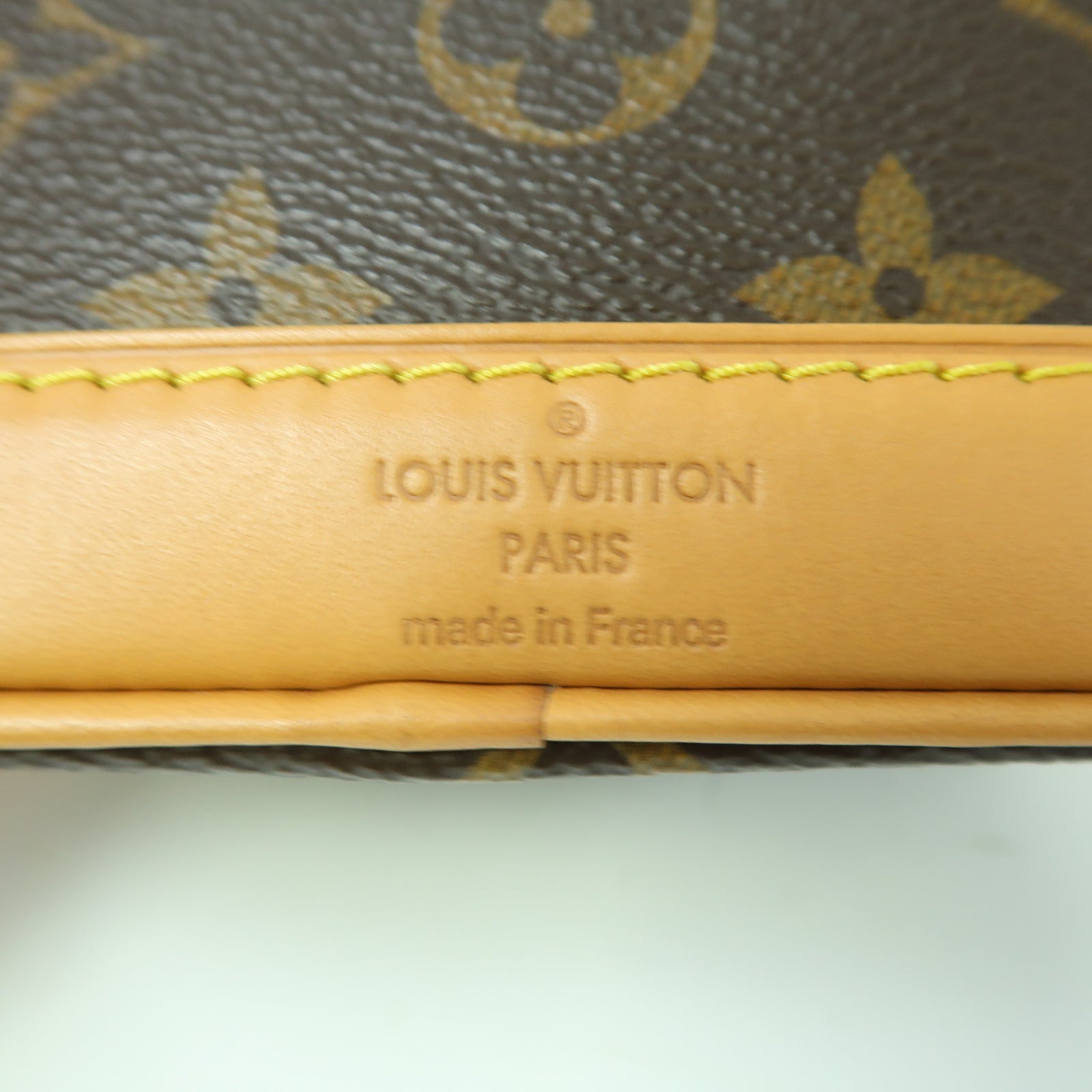 LOUIS VUITTON Monogram Nano Noe金扣手挽肩背兩用袋啡色