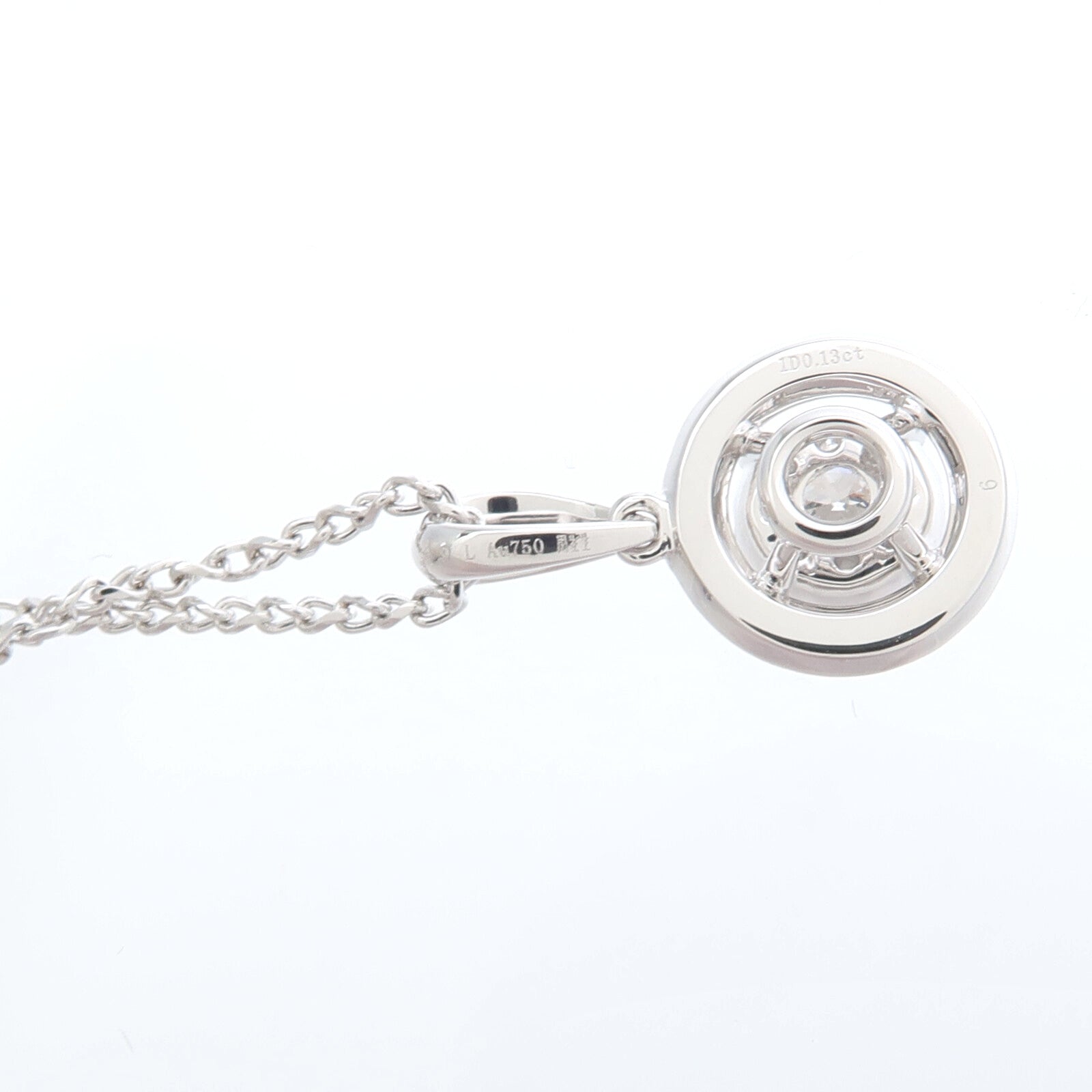 JEWELRY 18K白金Diamond Necklace鑽石項鍊