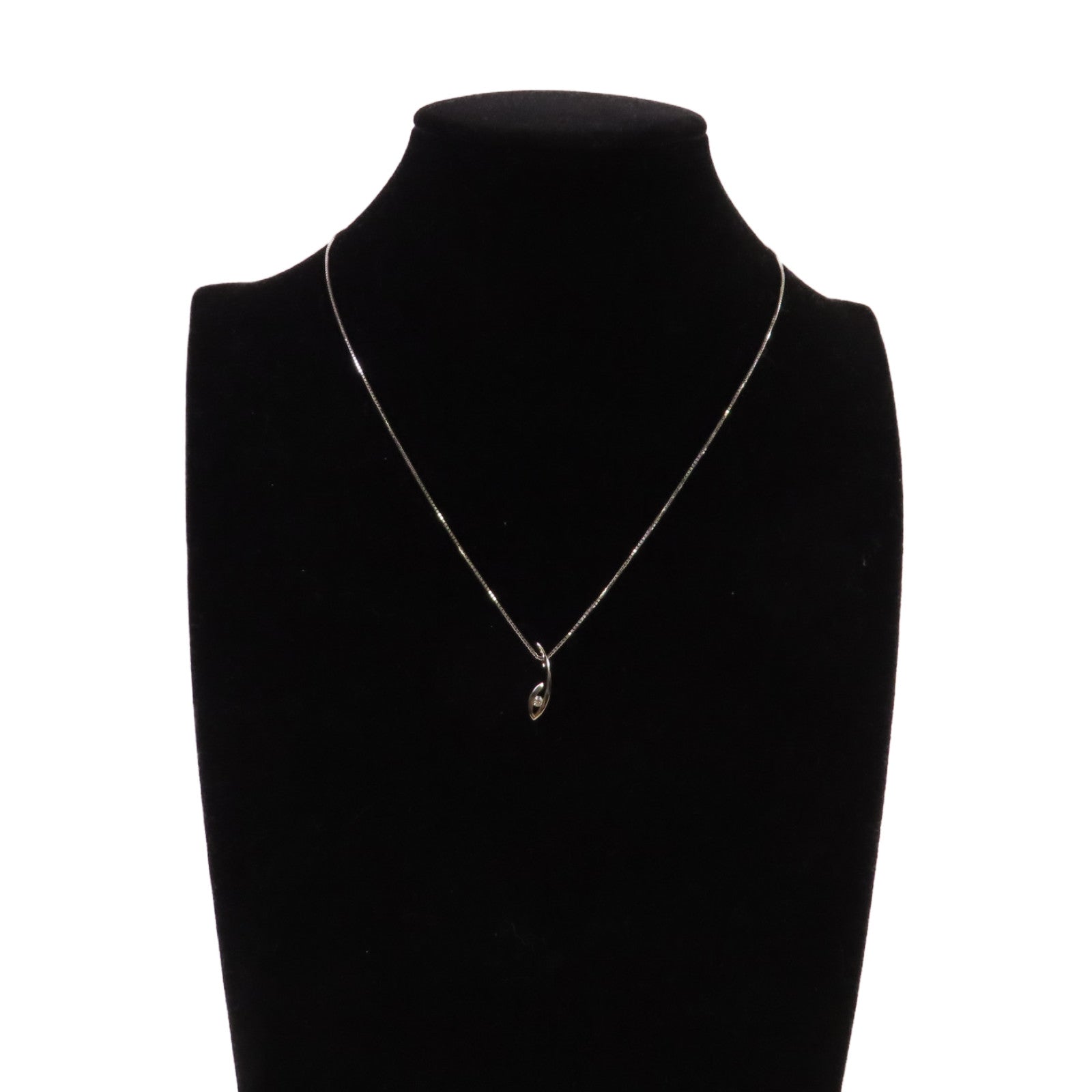 JEWELRY 【激減優惠】14K白金/鑽石Diamond Necklace項鍊