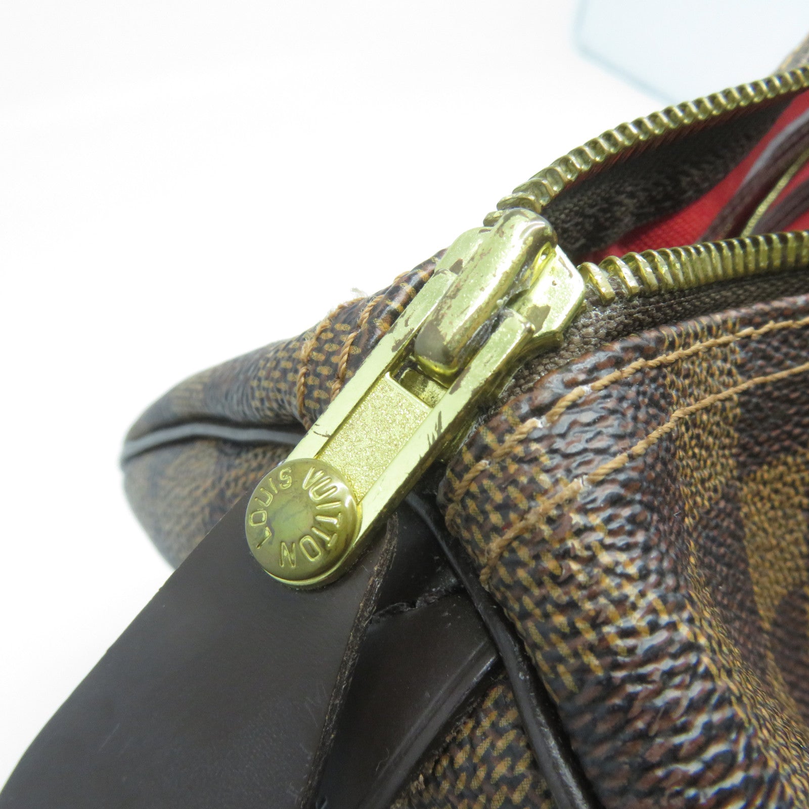 LOUIS VUITTON 【激減優惠】Damier Speedy 30金扣手挽袋啡色