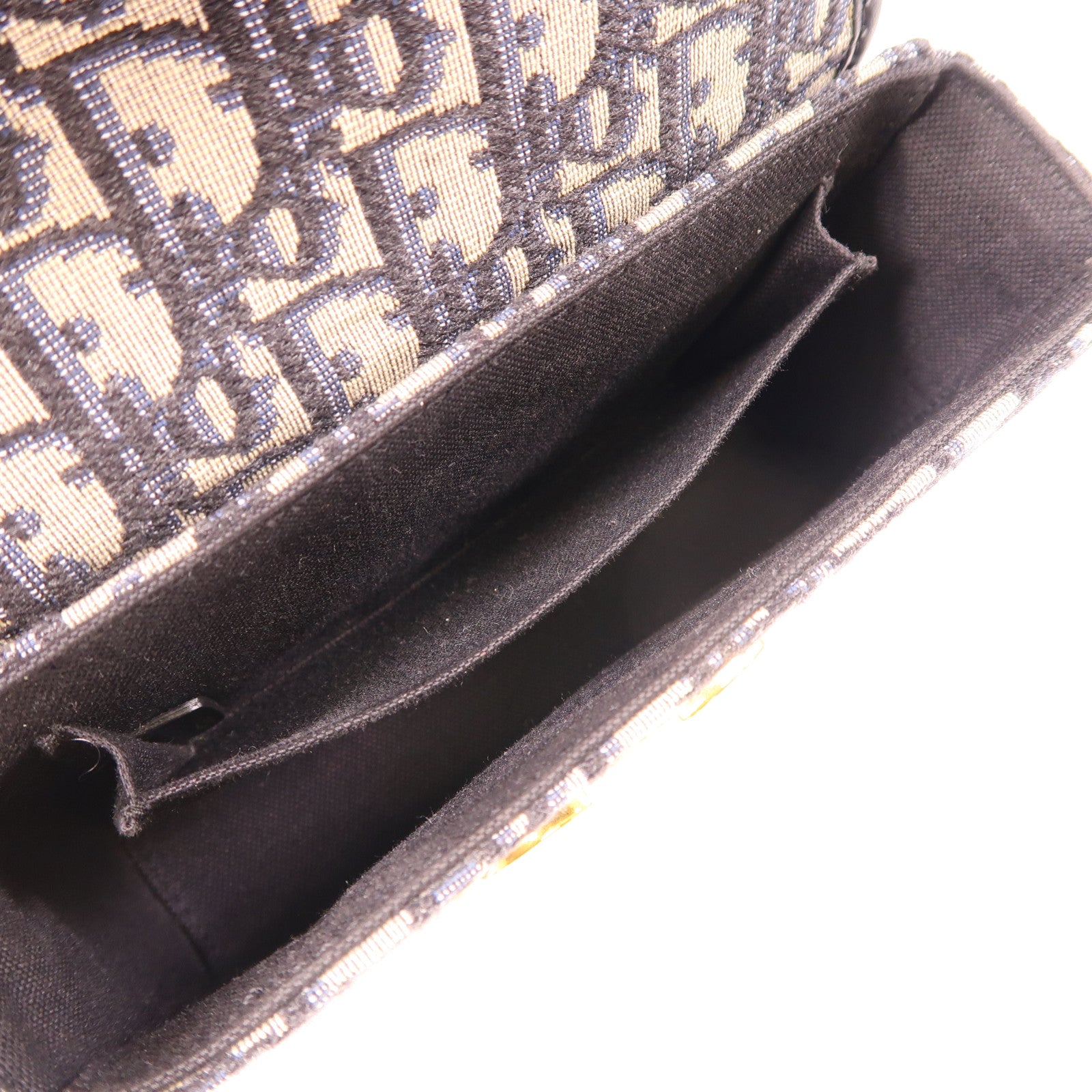 Dior 帆布30 Montaigne金扣肩背袋