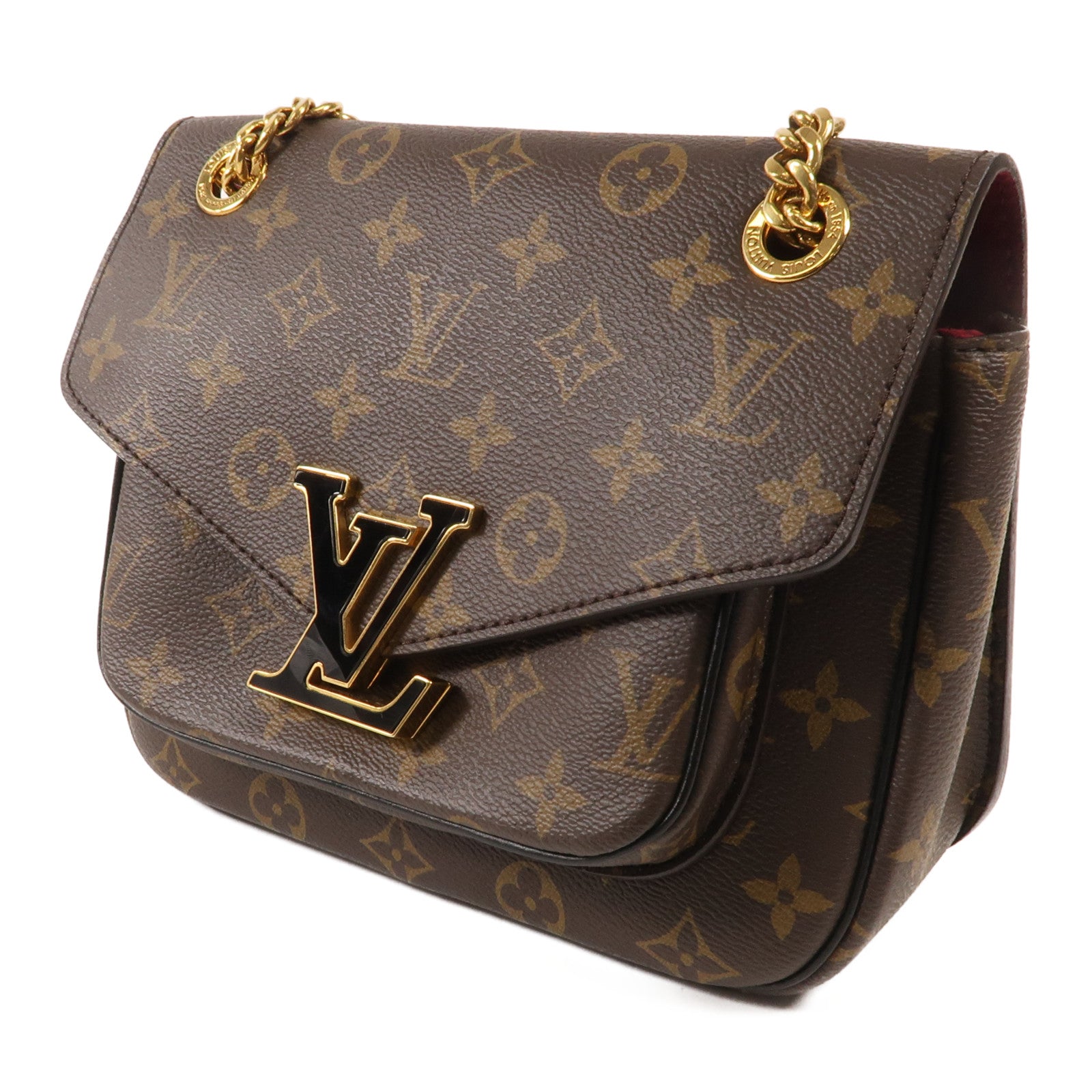 LOUIS VUITTON Monogram Passy金扣肩背袋