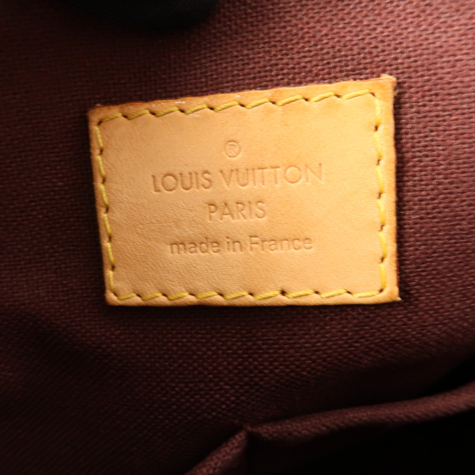 LOUIS VUITTON Monogram Turenne MM金扣手挽肩背兩用袋棕色