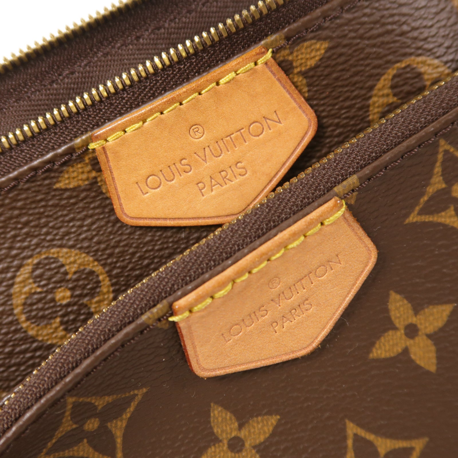 LOUIS VUITTON Monogram Multi Pochette Accessoires金扣肩背袋