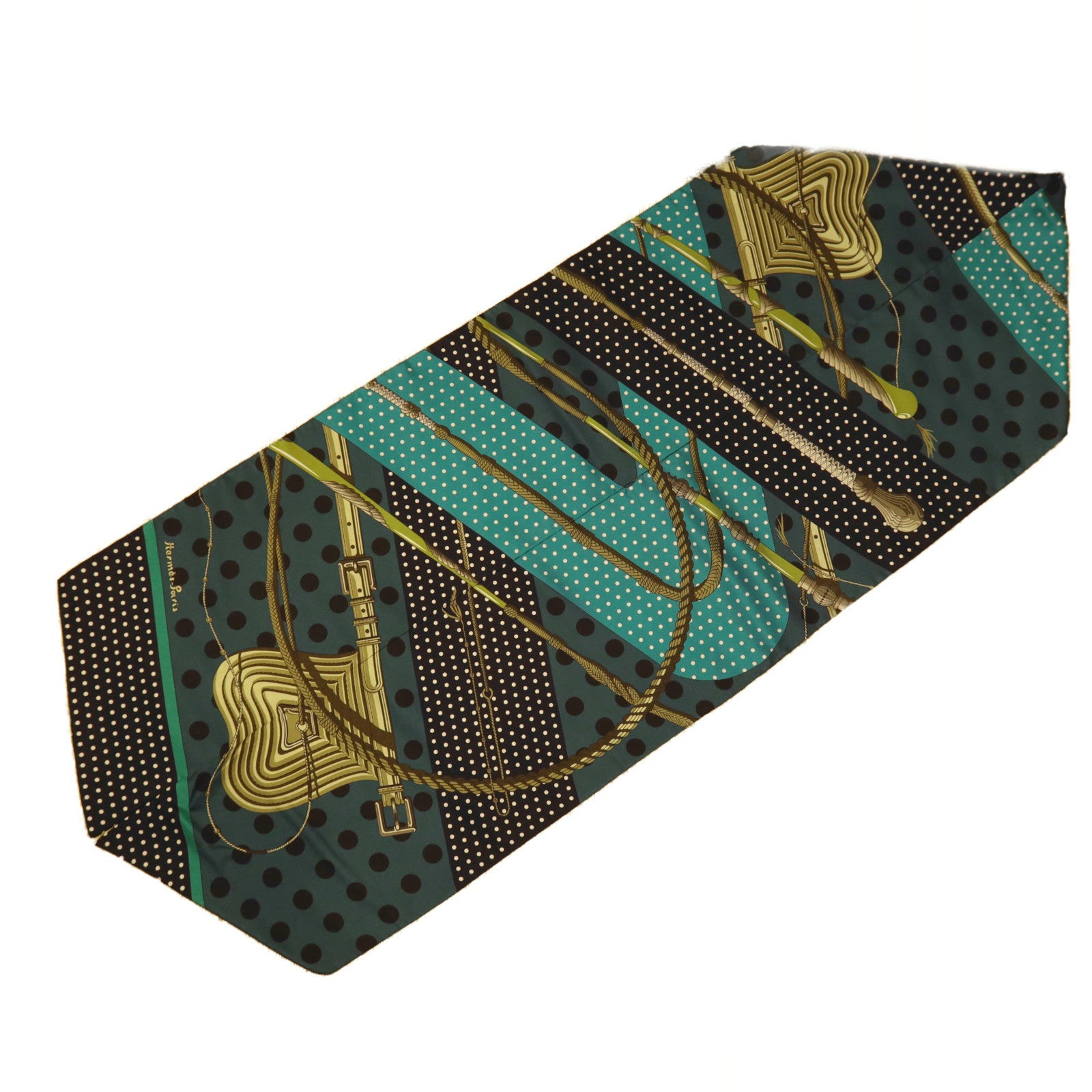 HERMES 絲質Maxi Twilly絲巾