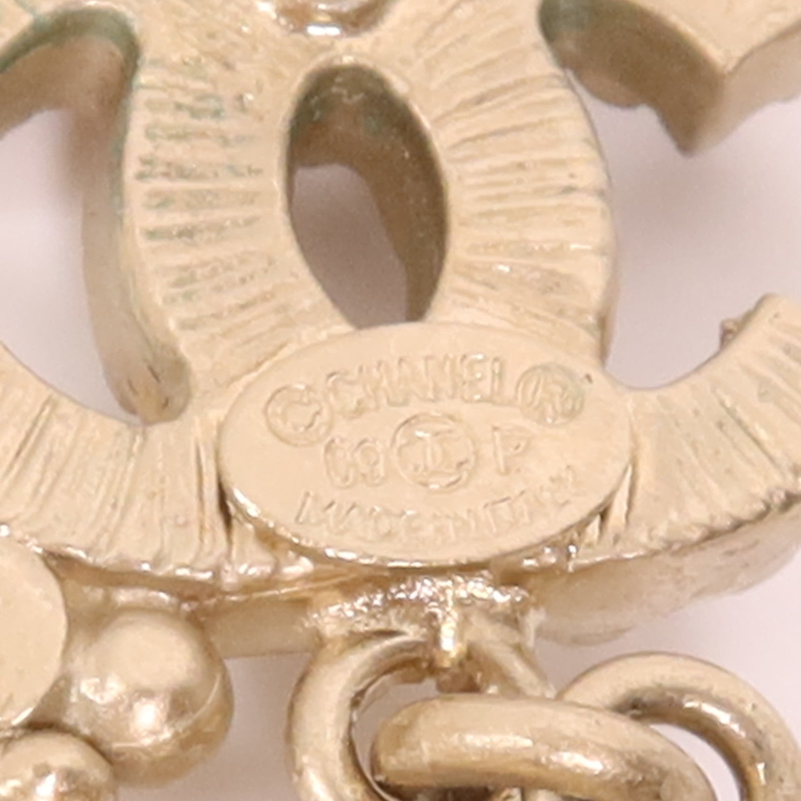 CHANEL 金屬/PVC Earrings耳環