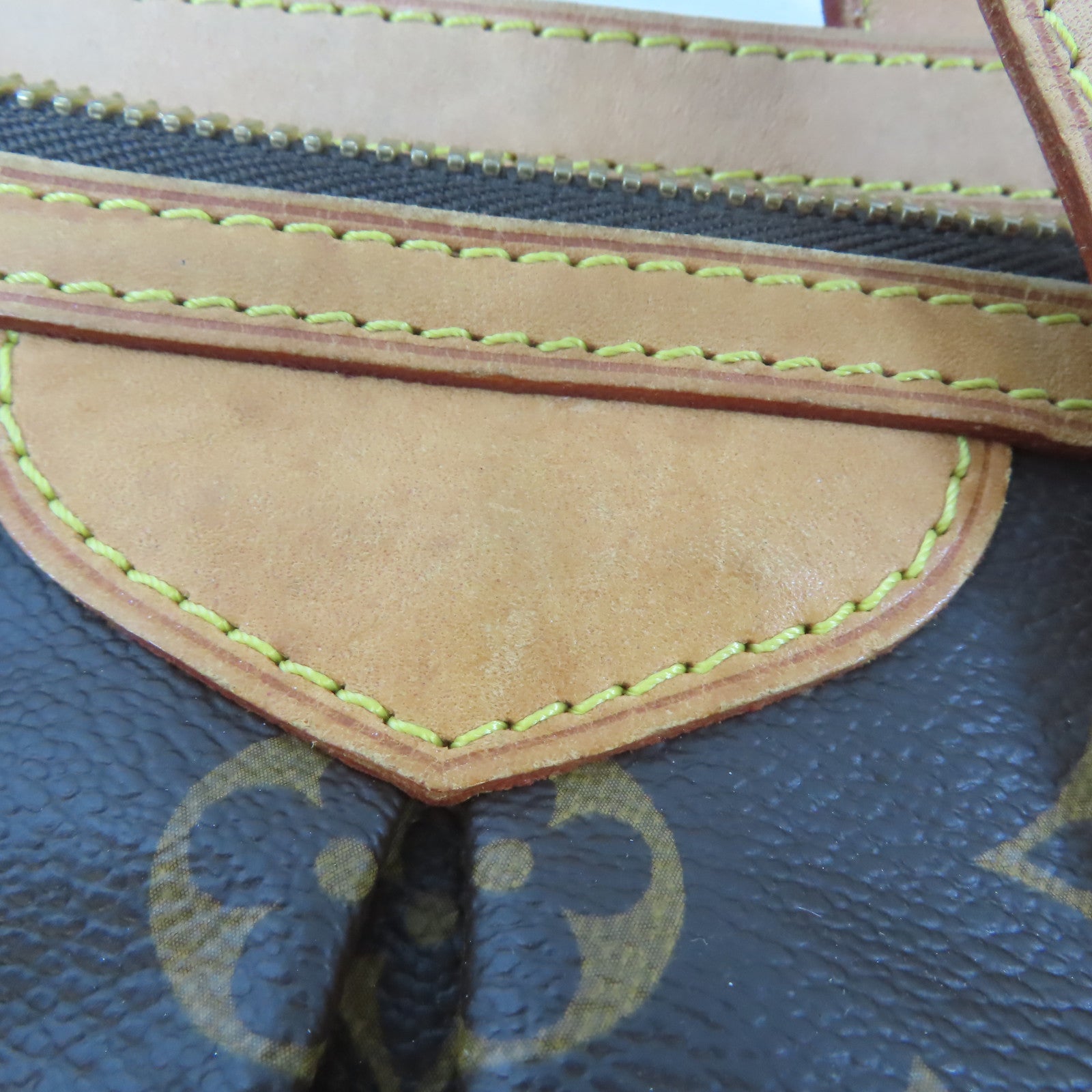 LOUIS VUITTON Monogram Palermo PM金扣手挽肩背兩用袋棕色