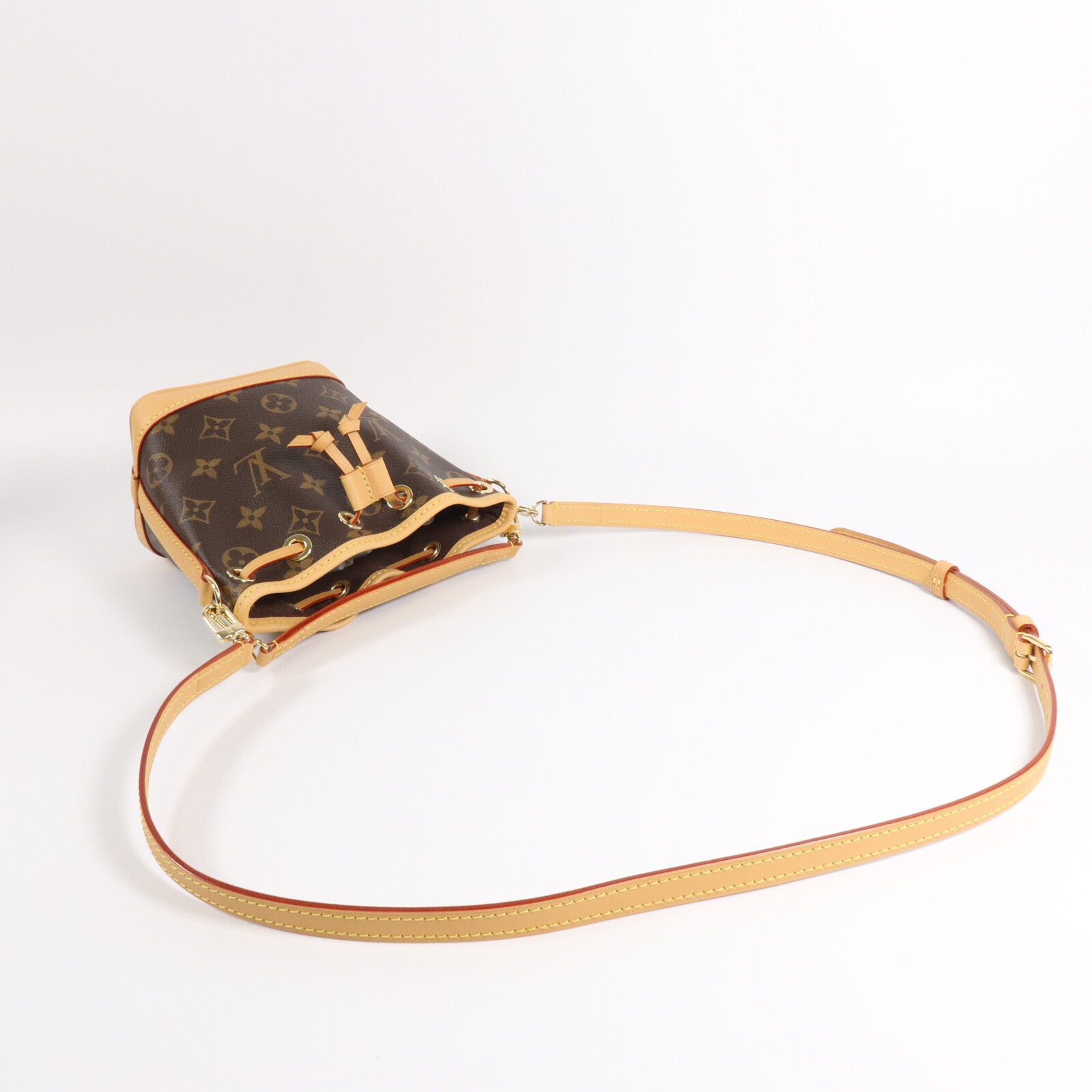 LOUIS VUITTON Monogram Nano Noe手挽肩背兩用袋