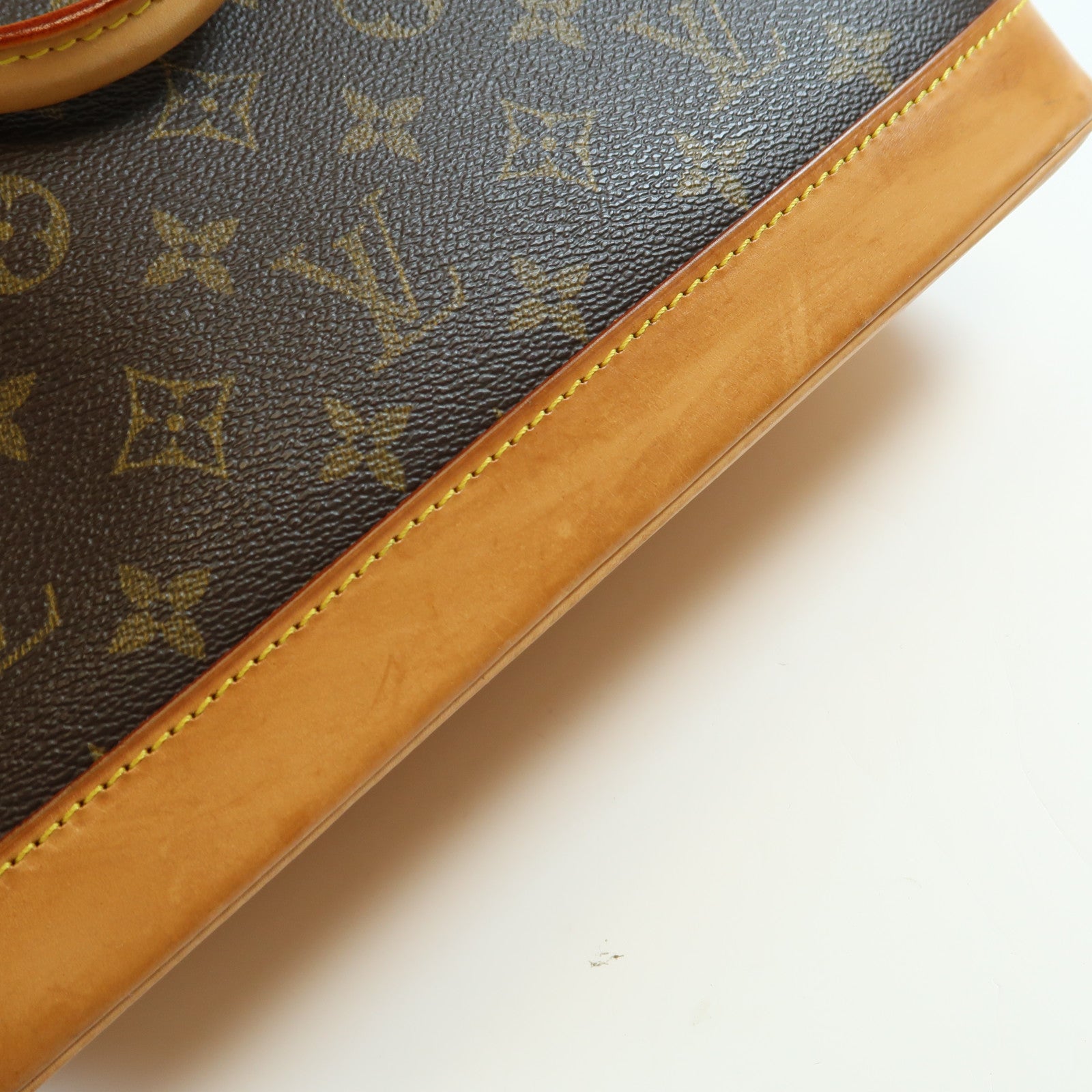 LOUIS VUITTON Monogram Alma PM Kinsaku handmade bag Brown Handbag M53151
