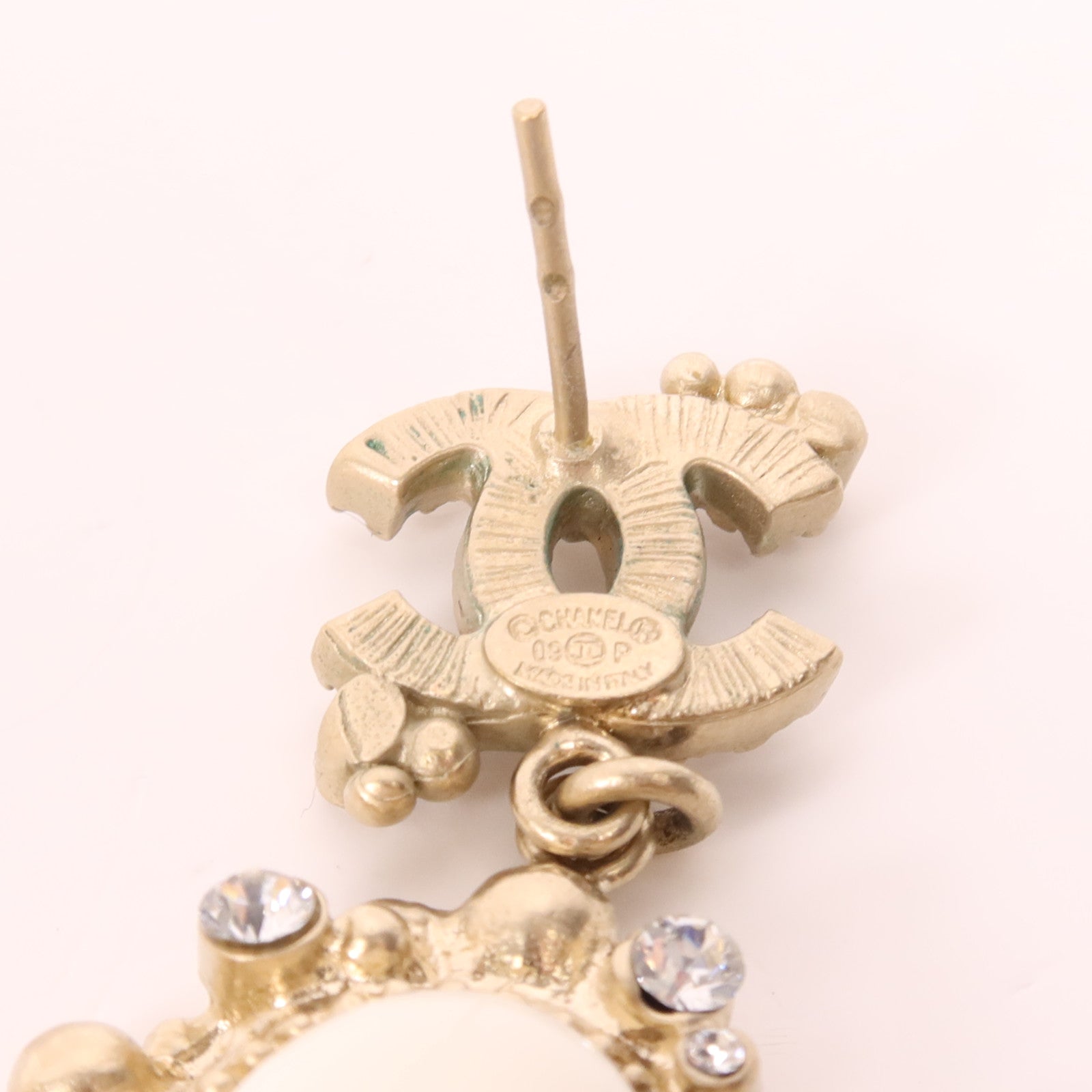 CHANEL 金屬/PVC Earrings耳環