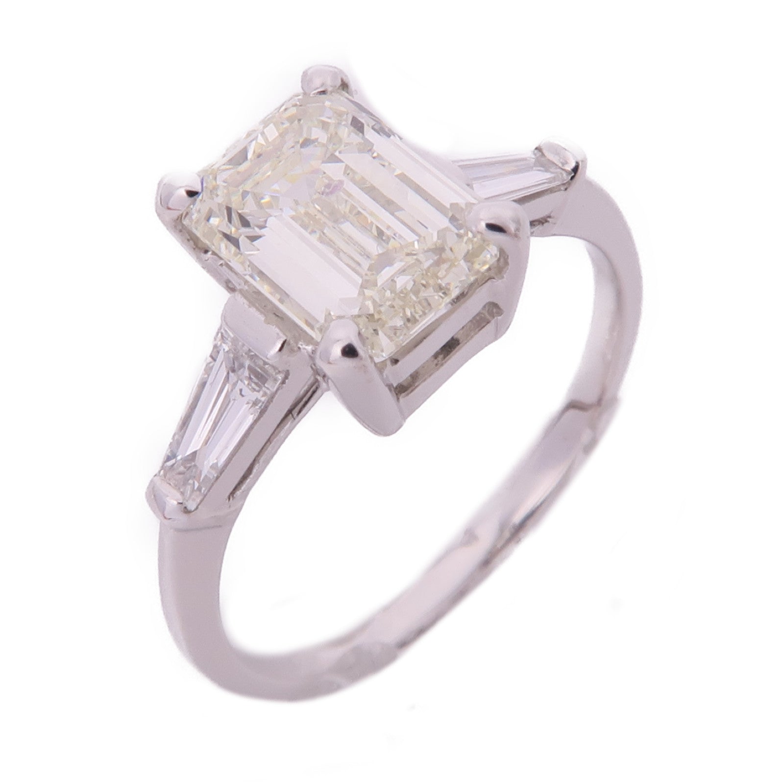 JEWELRY 【激減優惠】18K白金Diamond Ring鑽石戒指US#6.25
