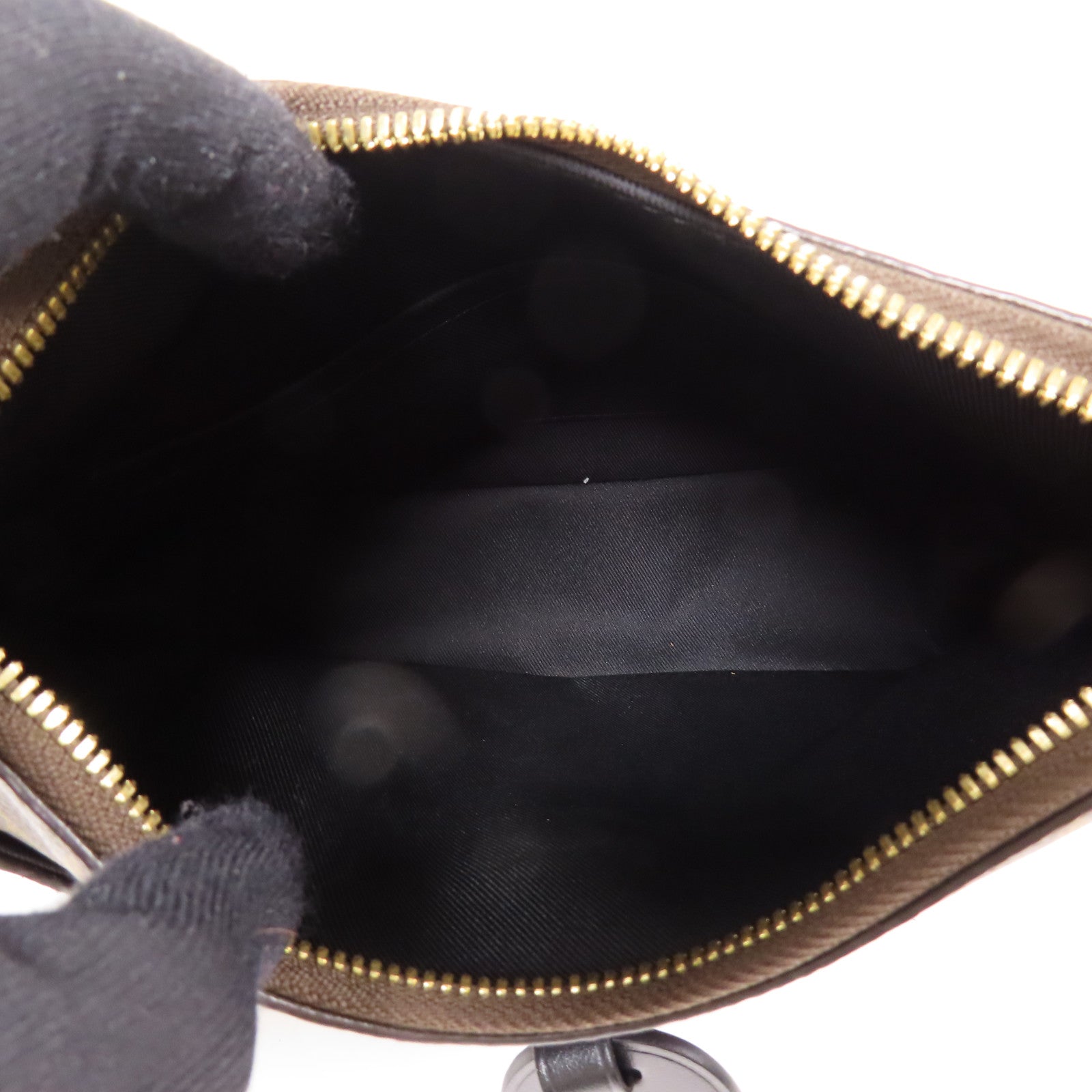 LOUIS VUITTON Monogram Odeon 金扣肩背袋