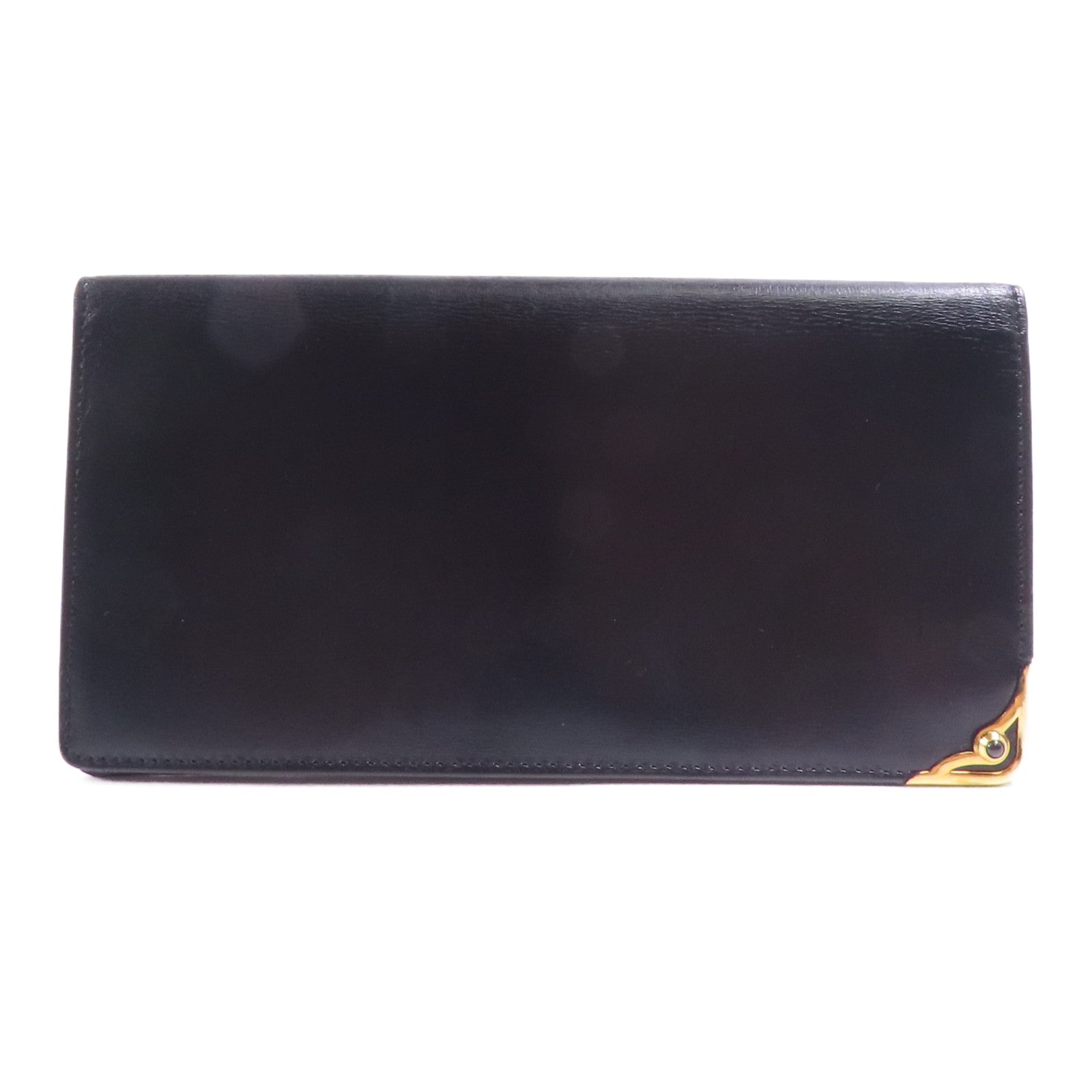 CARTIER 皮革Long Wallet金扣長錢包