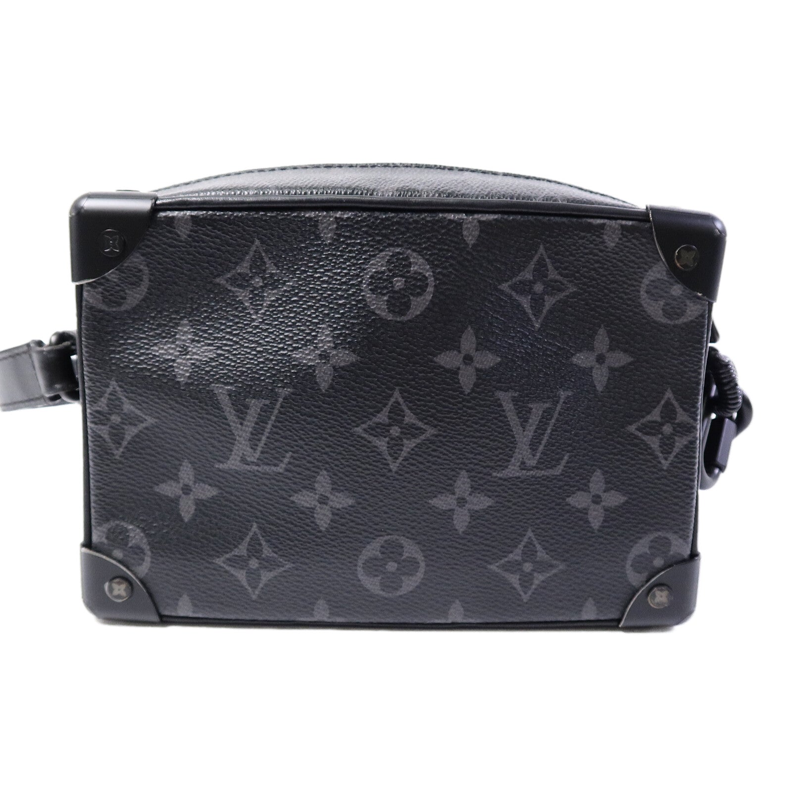 LOUIS VUITTON Monogram Eclipse Mini Soft Trunk肩背袋