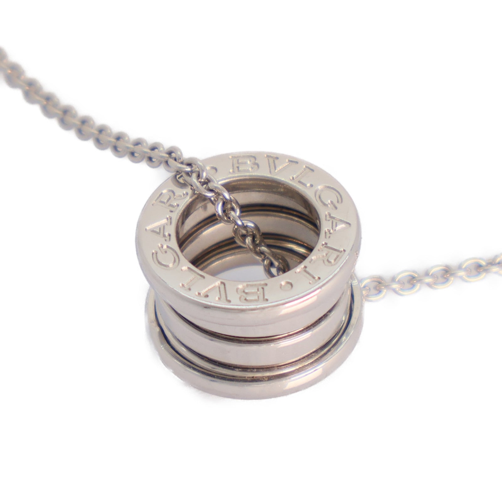 BVLGARI 18K白金B-zero1 Necklace項鍊