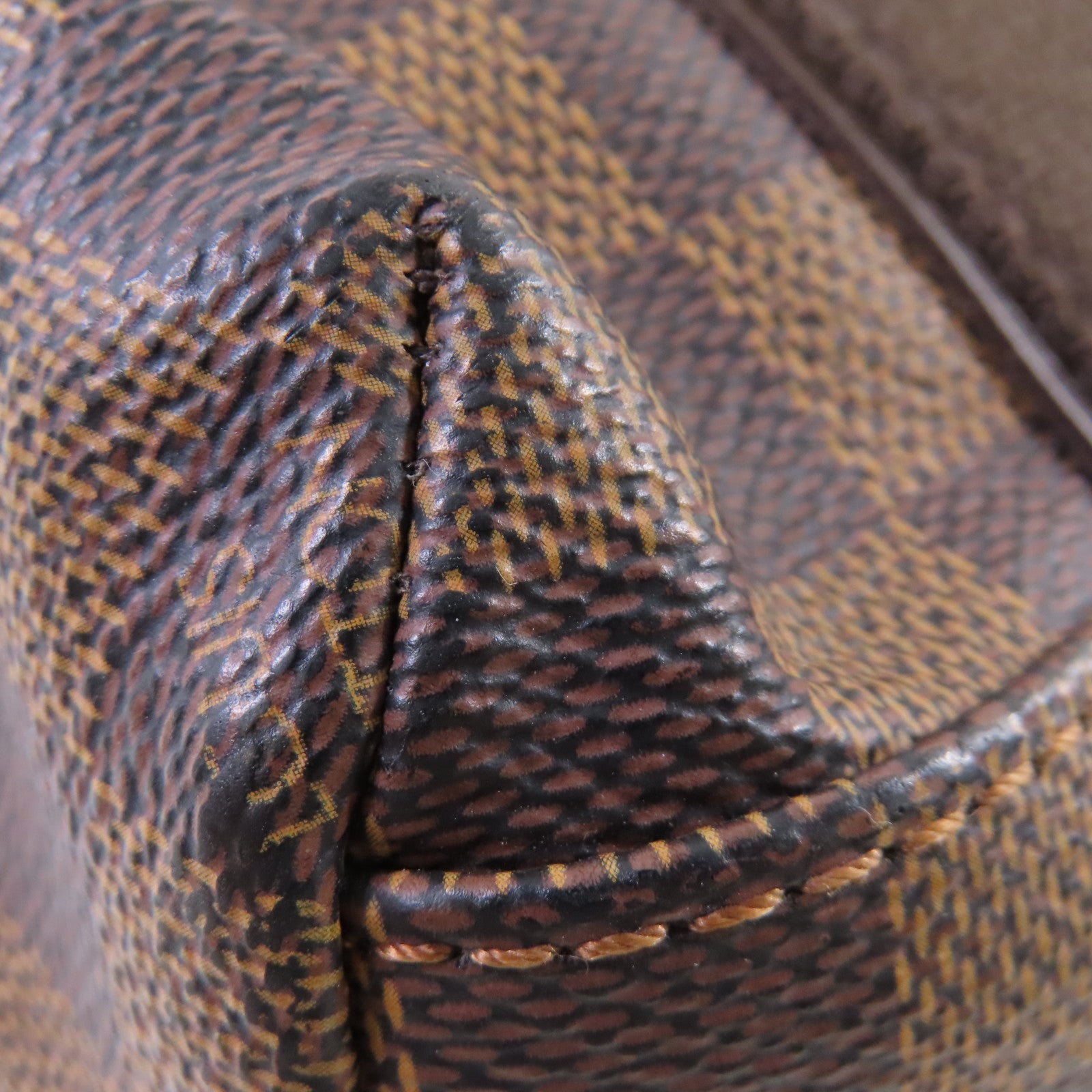 LOUIS VUITTON 【激減優惠】Damier Ebene Beaubourg Tote Bag金扣肩背袋啡色