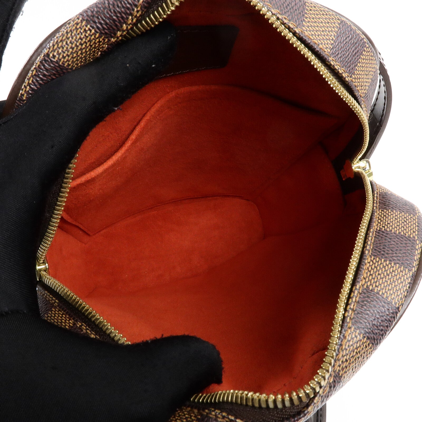 LOUIS VUITTON Damier Ipanema PM金扣肩背袋