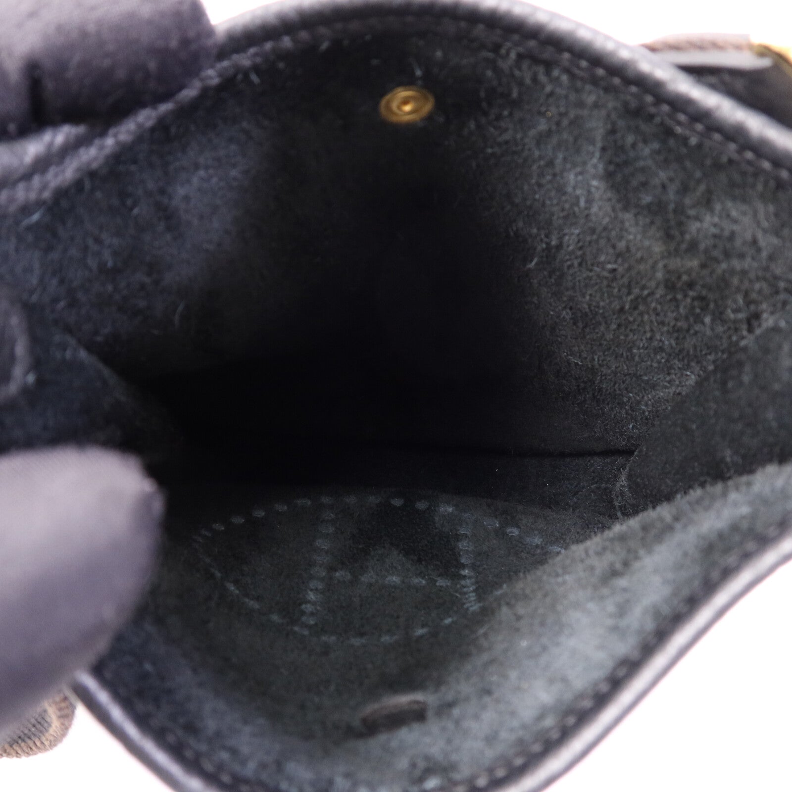 HERMES Clemence皮革Evelyne TPM金扣肩背袋Noir