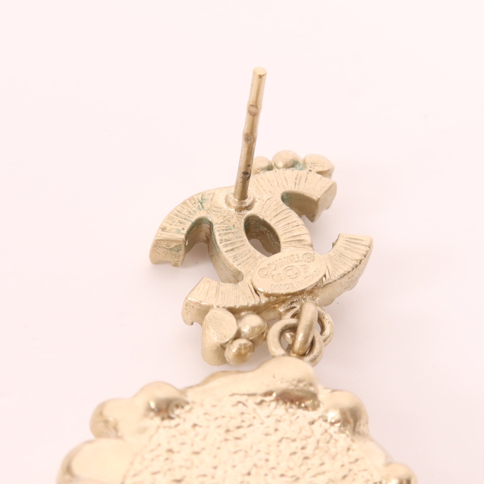 CHANEL 金屬/PVC Earrings耳環
