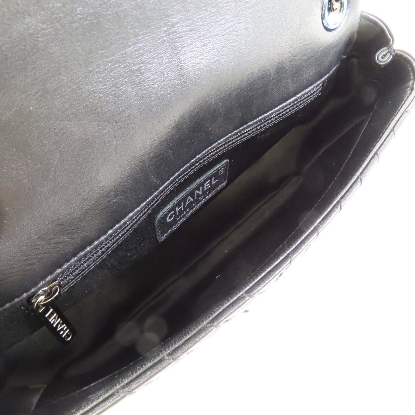 CHANEL 羊皮皮革Chevron Classic Flap肩背袋