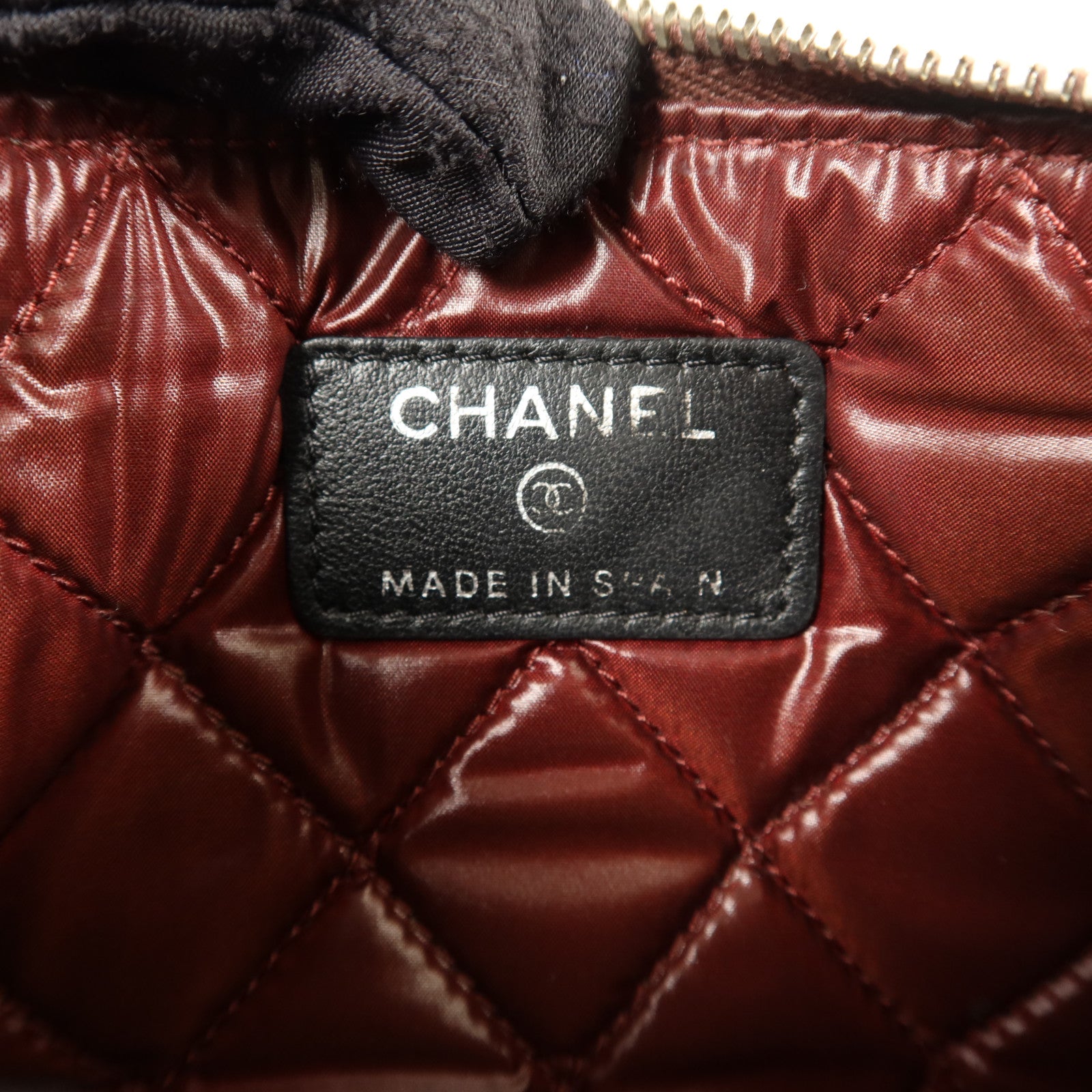 CHANEL 羊皮皮革Mini Zip Pouch手拿包