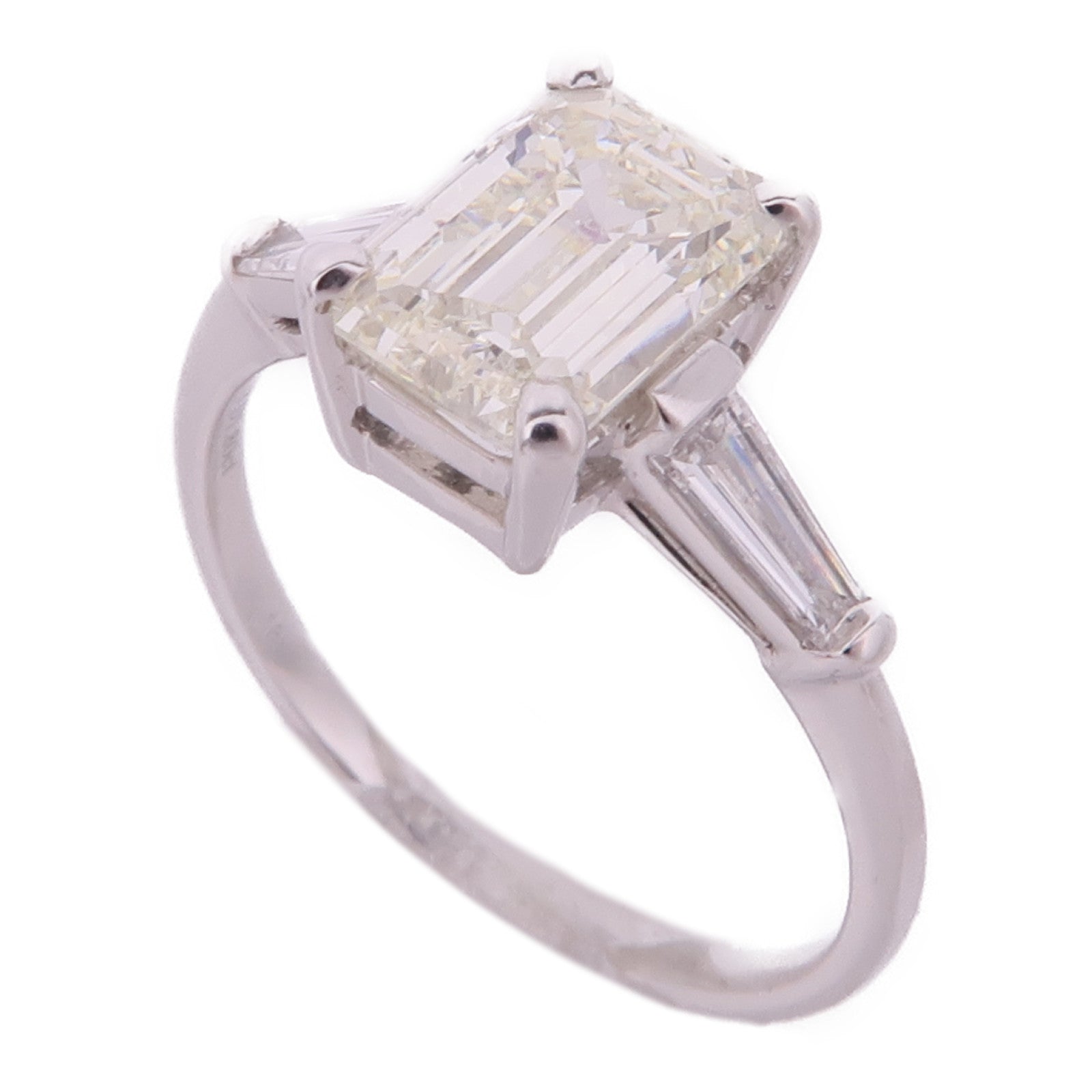 JEWELRY 【激減優惠】18K白金Diamond Ring鑽石戒指US#6.25