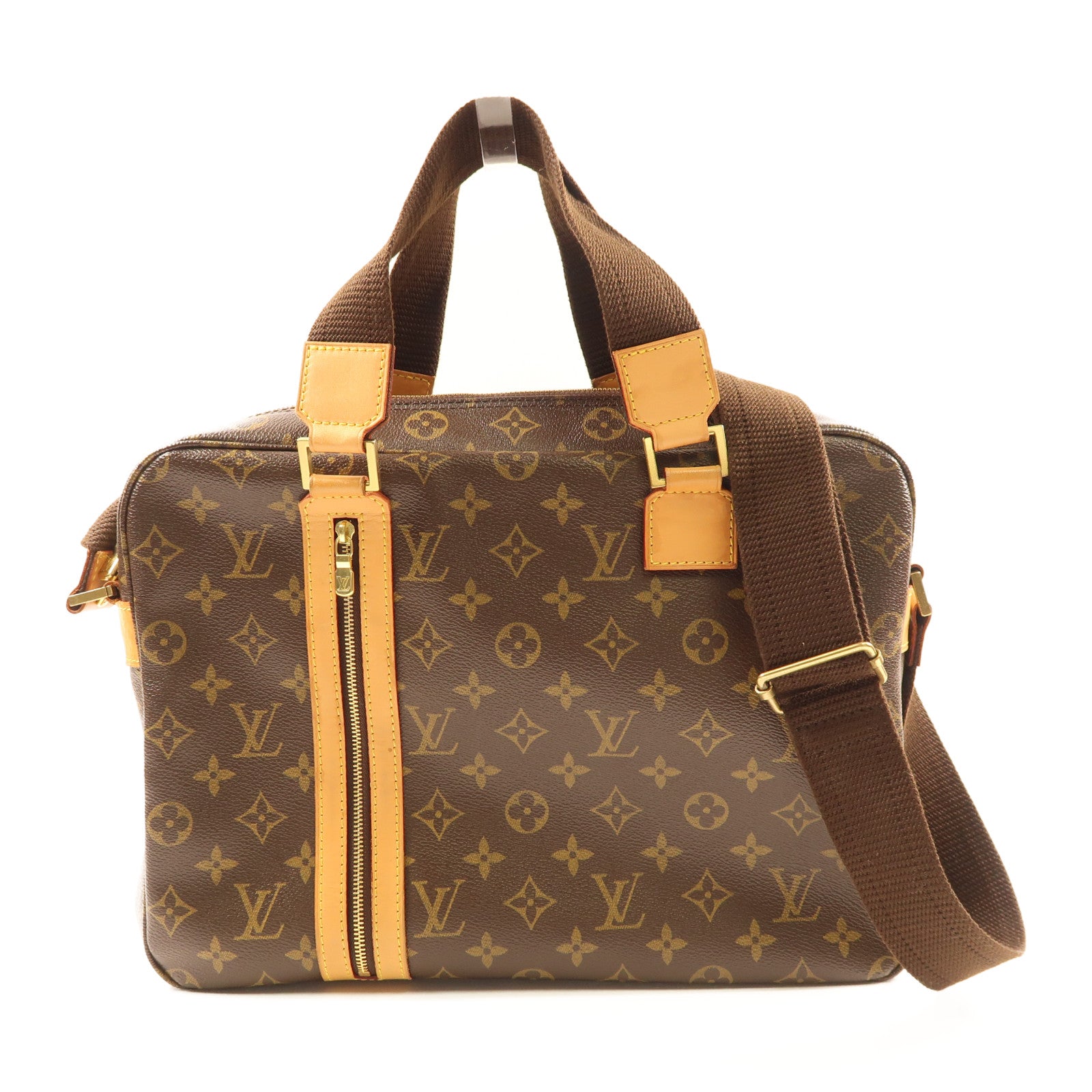 LOUIS VUITTON Monogram Sac Bosphore金扣手挽肩背兩用袋