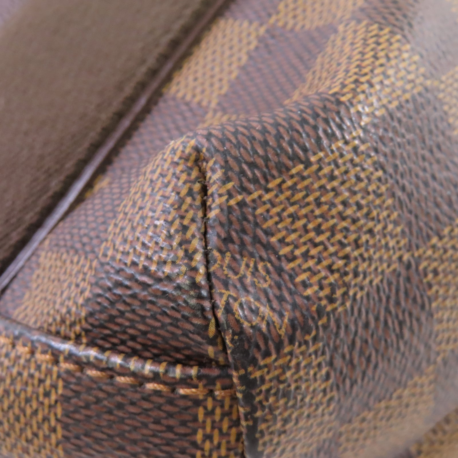 LOUIS VUITTON 【激減優惠】Damier Ebene Beaubourg Tote Bag金扣肩背袋啡色