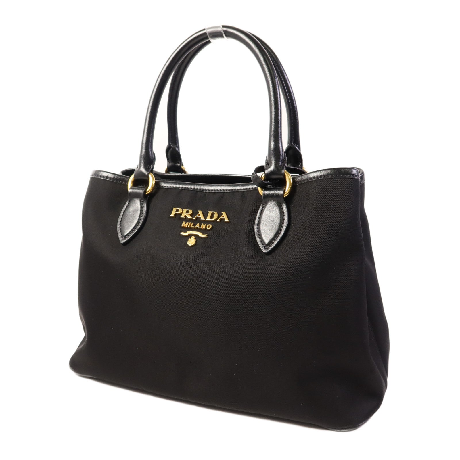 PRADA 尼龍2 Way Shoulder Bag金扣手挽肩背兩用袋