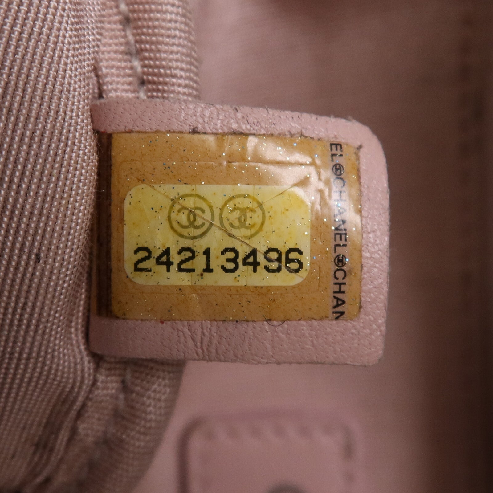 CHANEL 羊皮皮革Chain Shoulder Bag銀扣鏈帶肩背袋