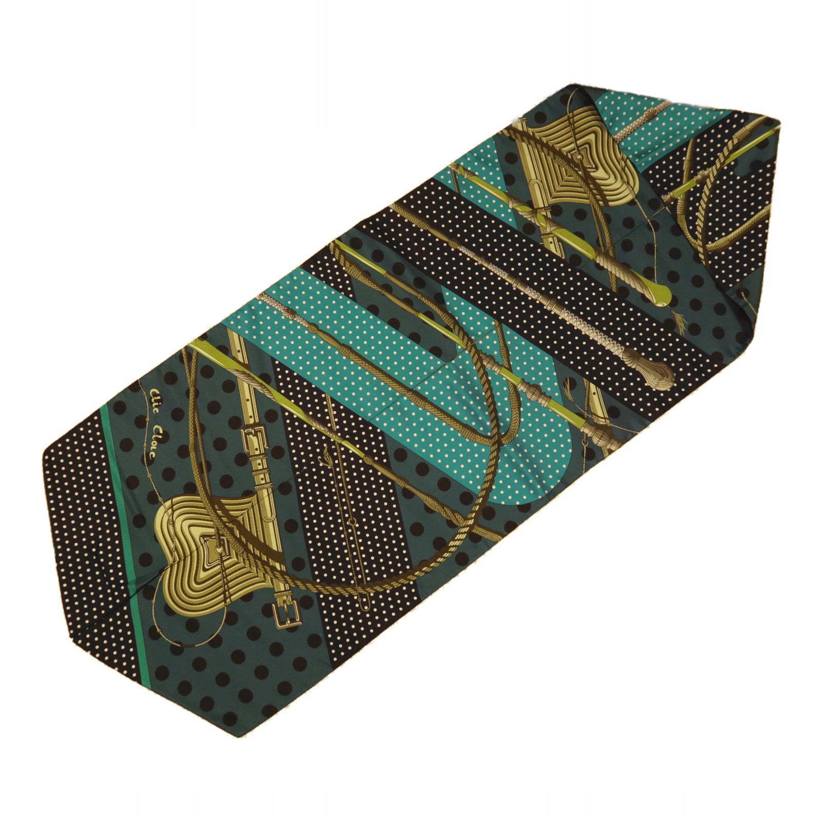 HERMES 絲質Maxi Twilly絲巾