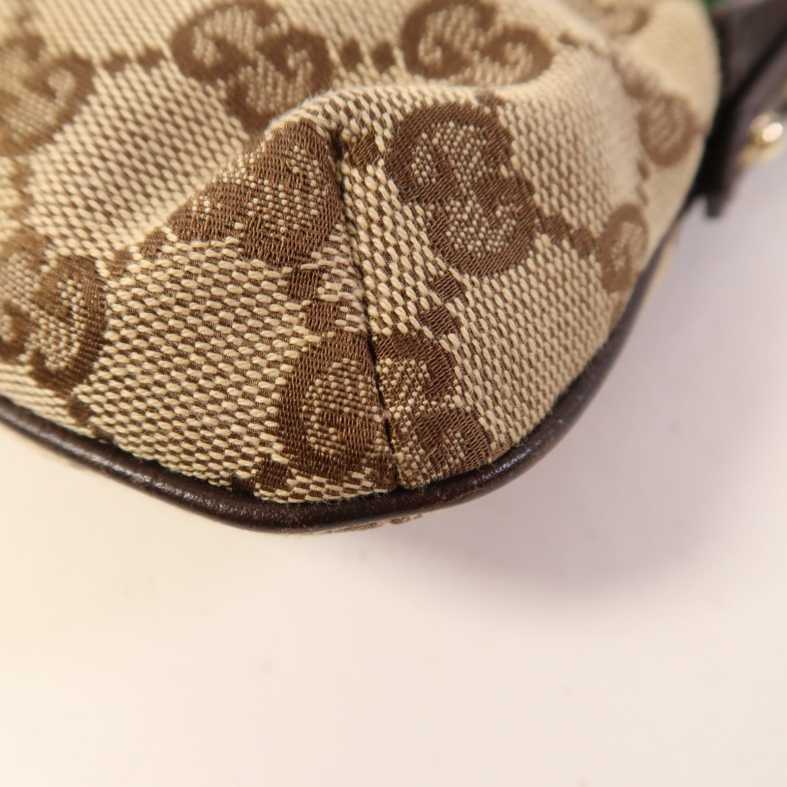 GUCCI 帆布Shoulder Bag金扣肩背袋