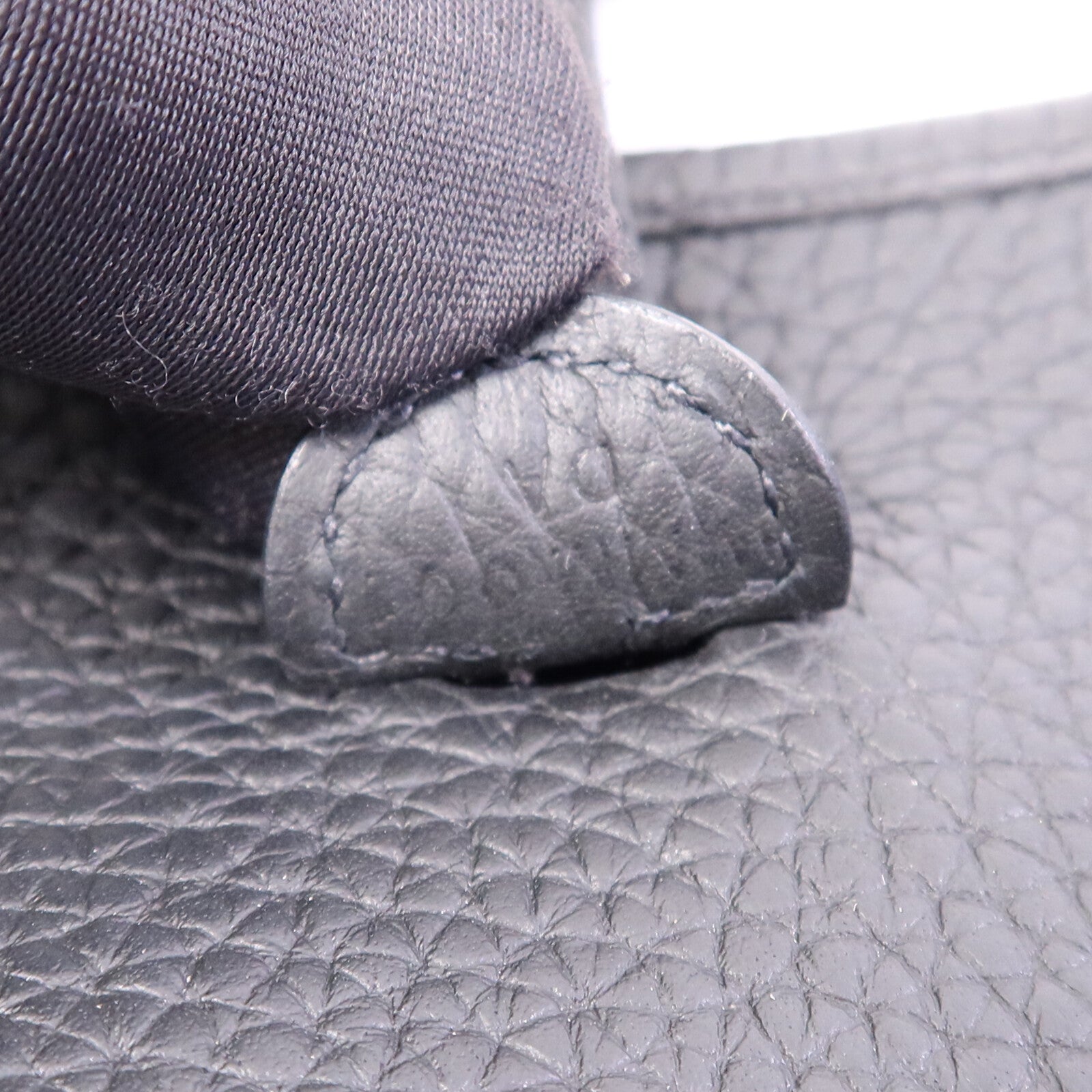 HERMES Clemence皮革Evelyne TPM金扣肩背袋Noir