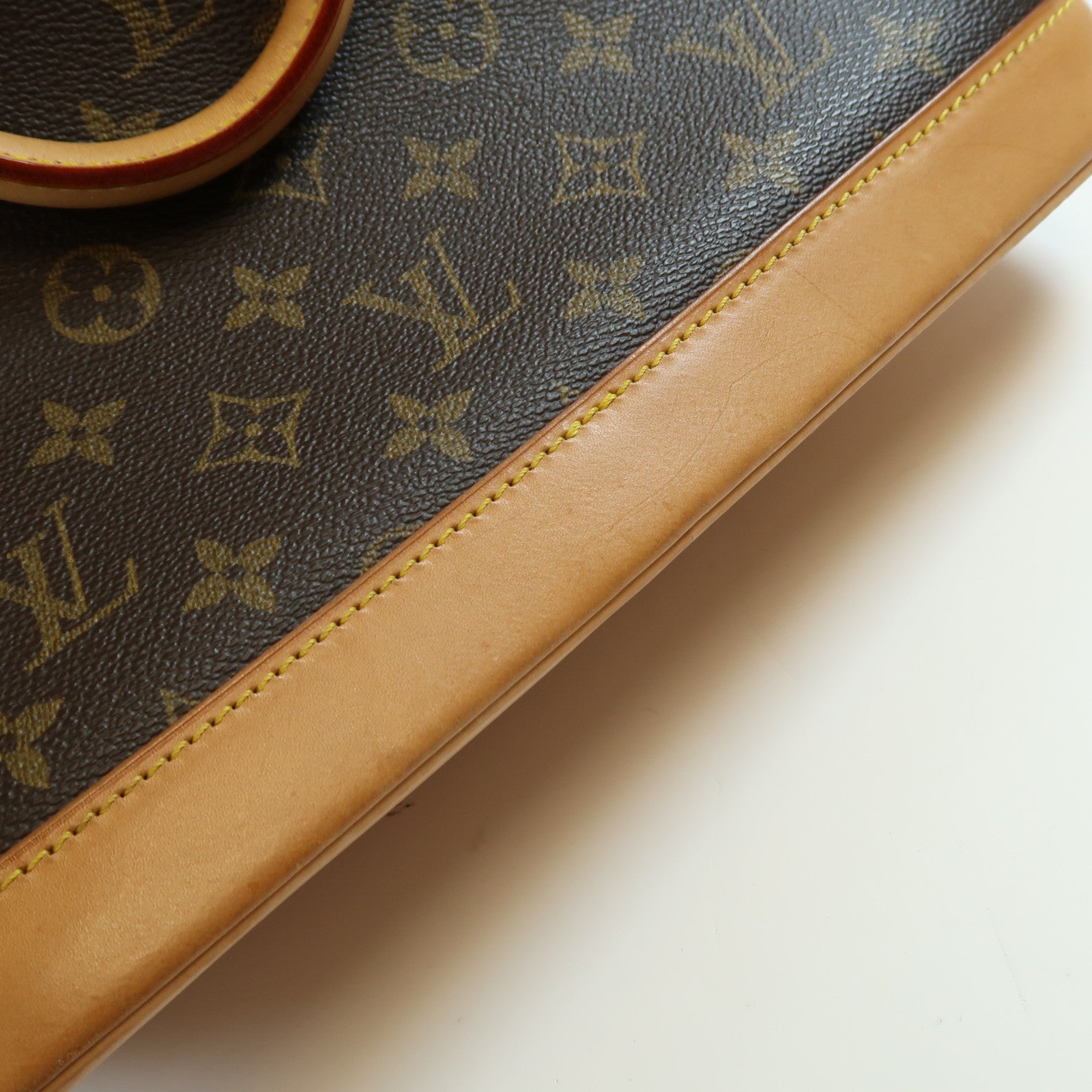 LOUIS VUITTON Monogram Alma PM Kinsaku handmade bag Brown Handbag M53151