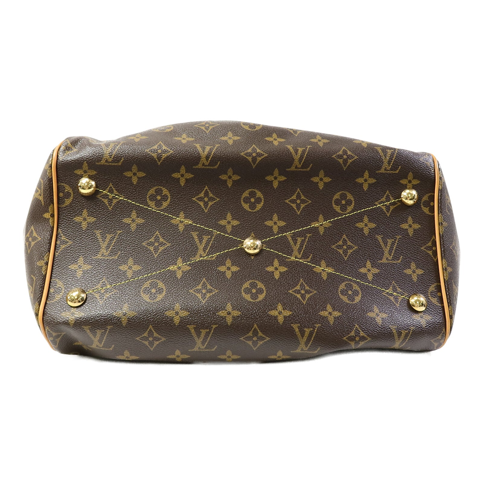 LOUIS VUITTON Monogram Tivoli GM金扣肩背袋