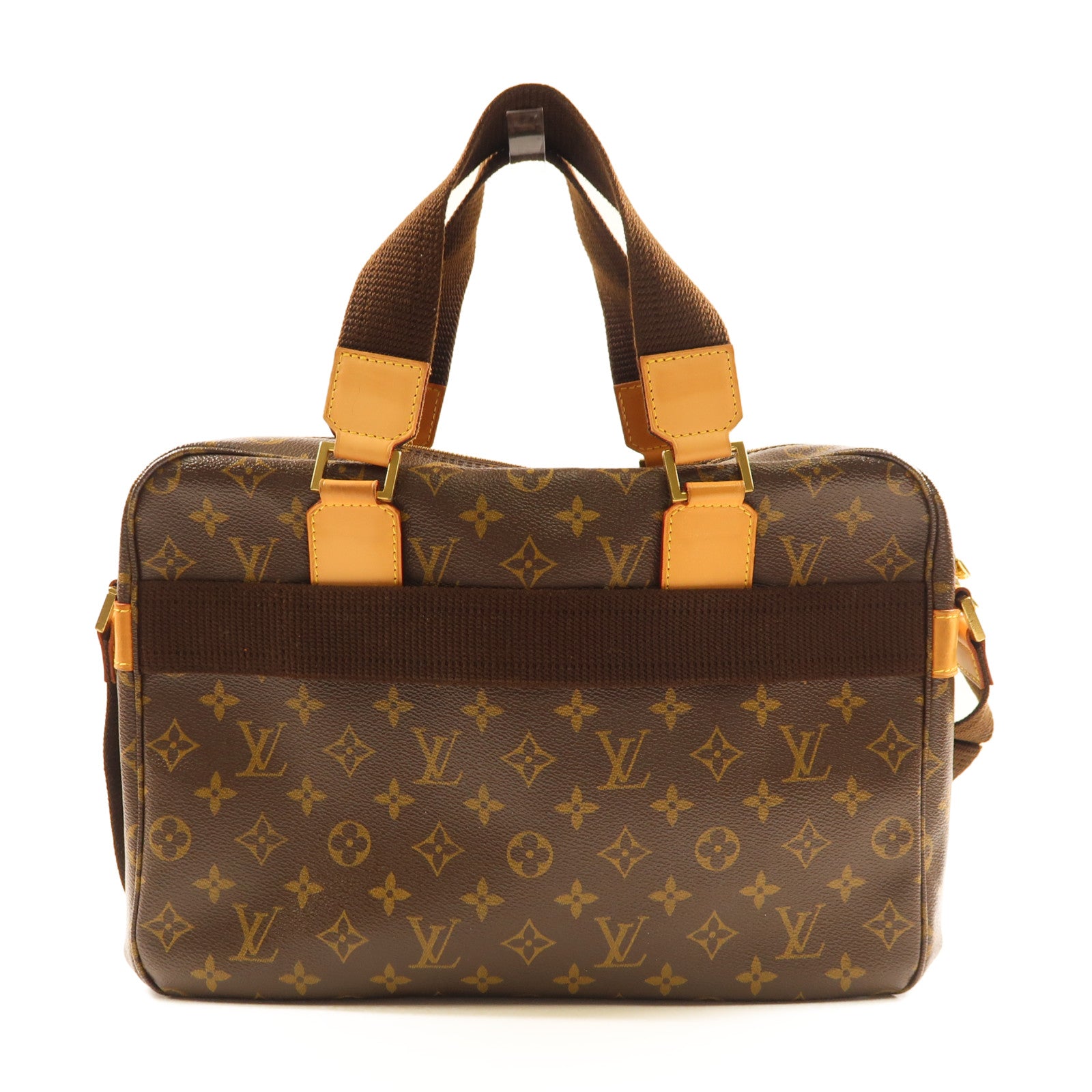 LOUIS VUITTON Monogram Sac Bosphore金扣手挽肩背兩用袋