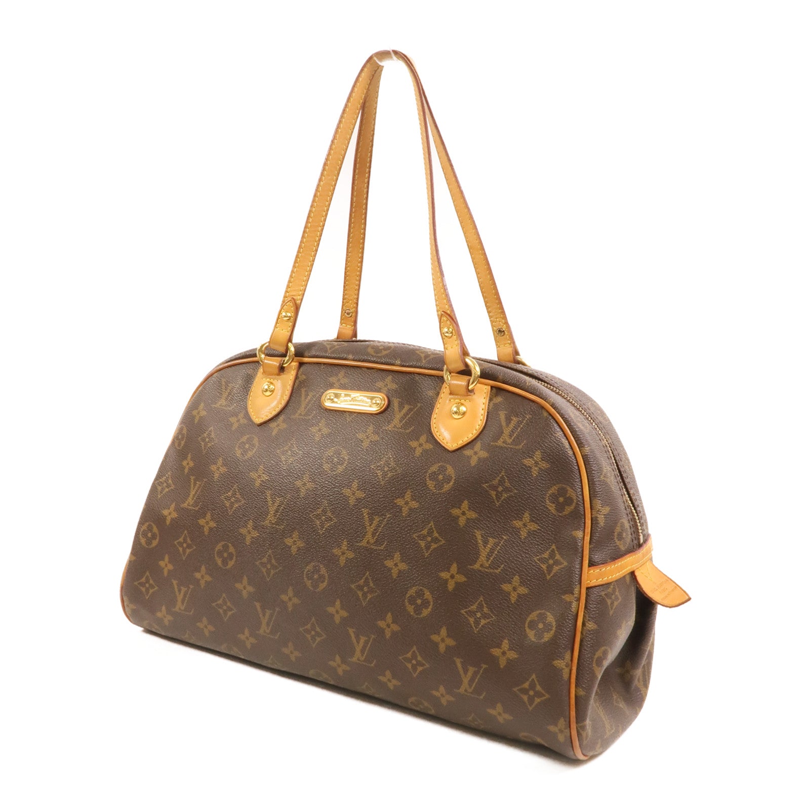 LOUIS VUITTON Monogram Montorgueil GM金扣肩背袋