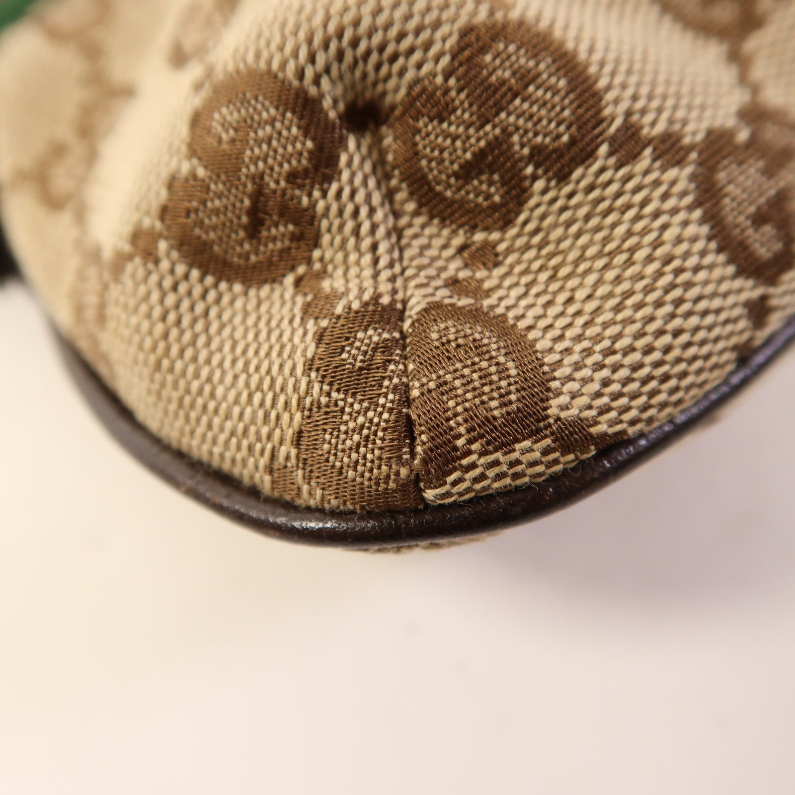 GUCCI 帆布Shoulder Bag金扣肩背袋