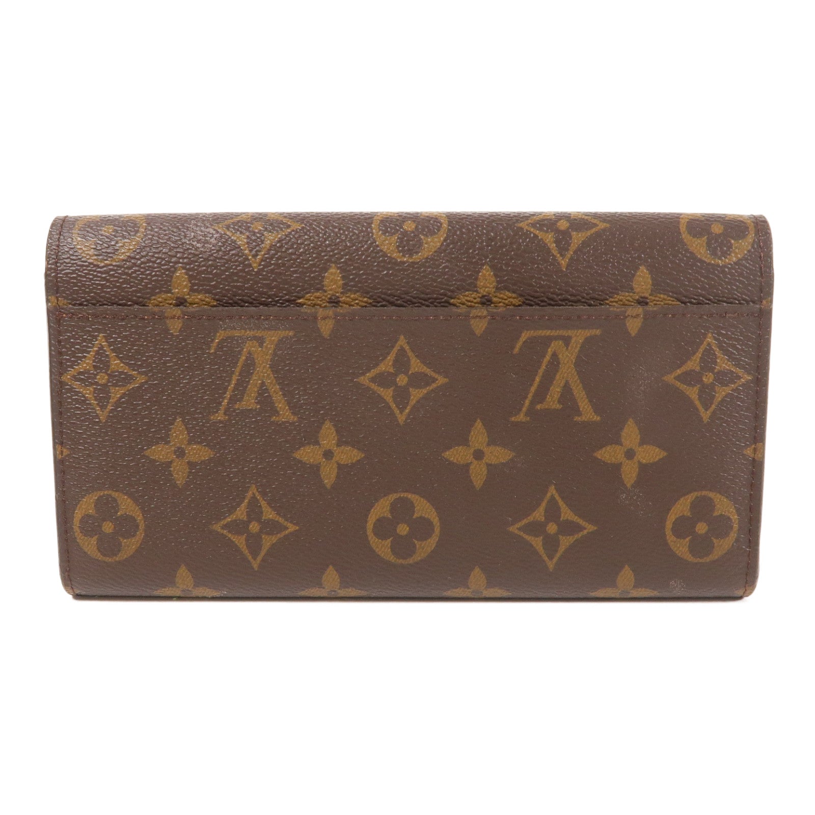 LOUIS VUITTON Monogram Long Wallet金扣長錢包