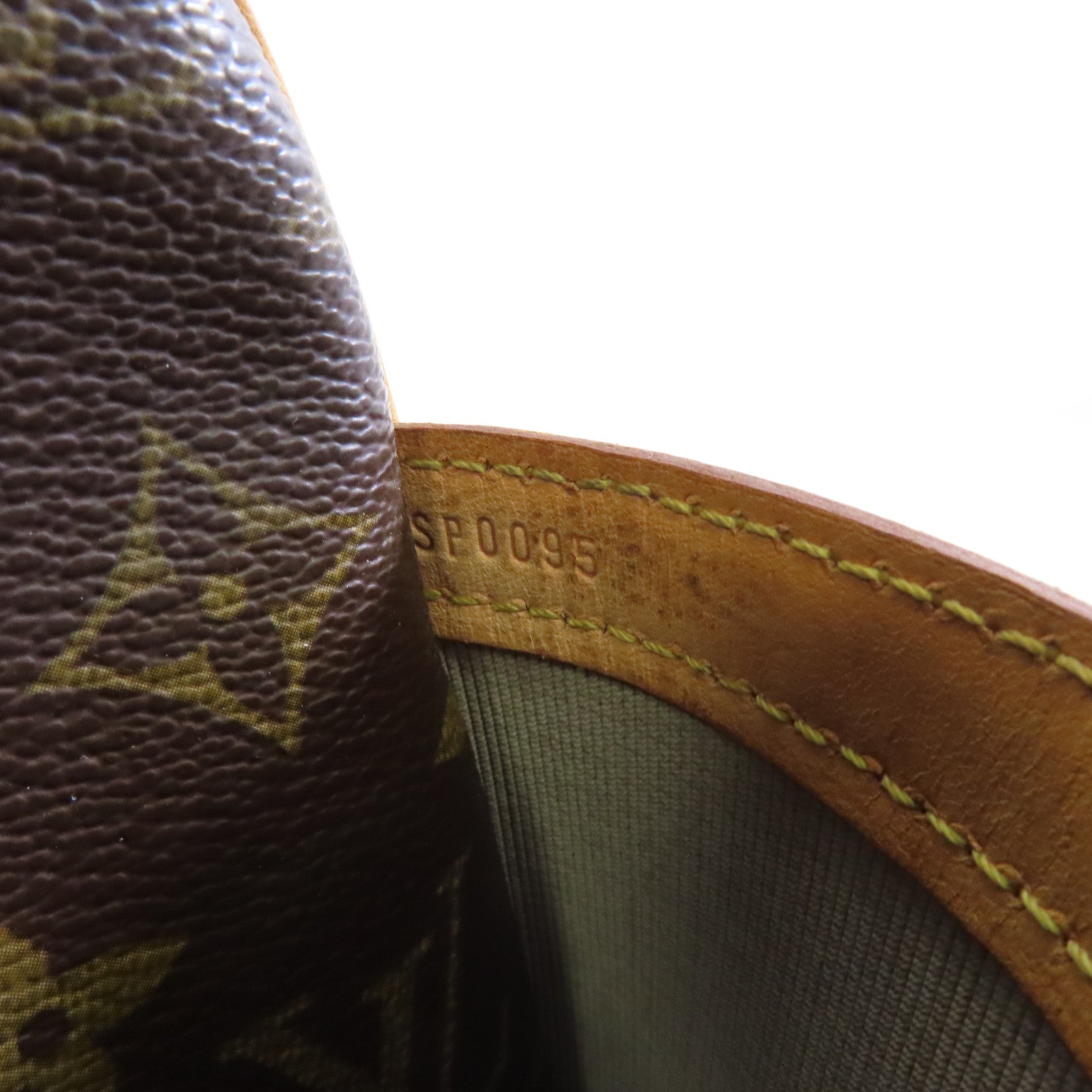 LOUIS VUITTON Monogram Reporter PM金扣肩背袋棕色